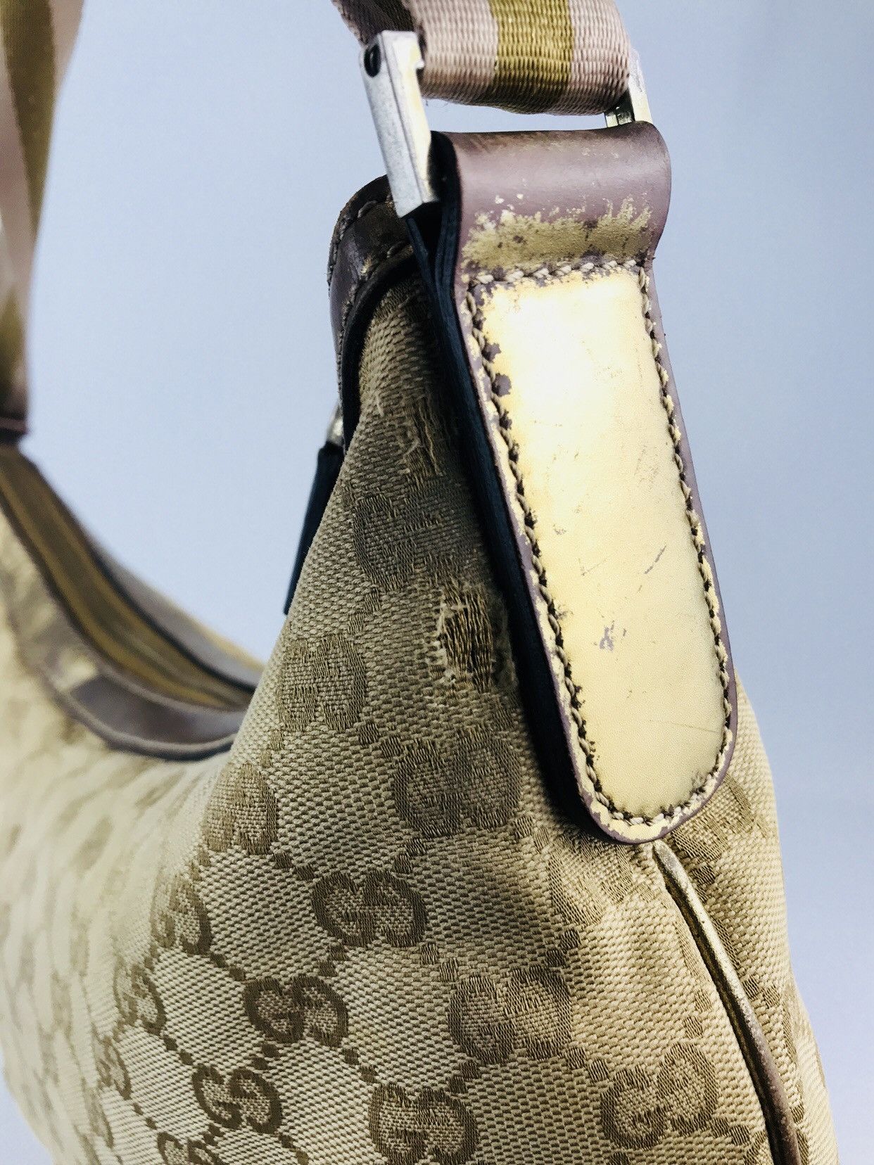 Gucci Gucci GG Canvas Sherry Line Shoulder Size ONE SIZE - 9 Thumbnail