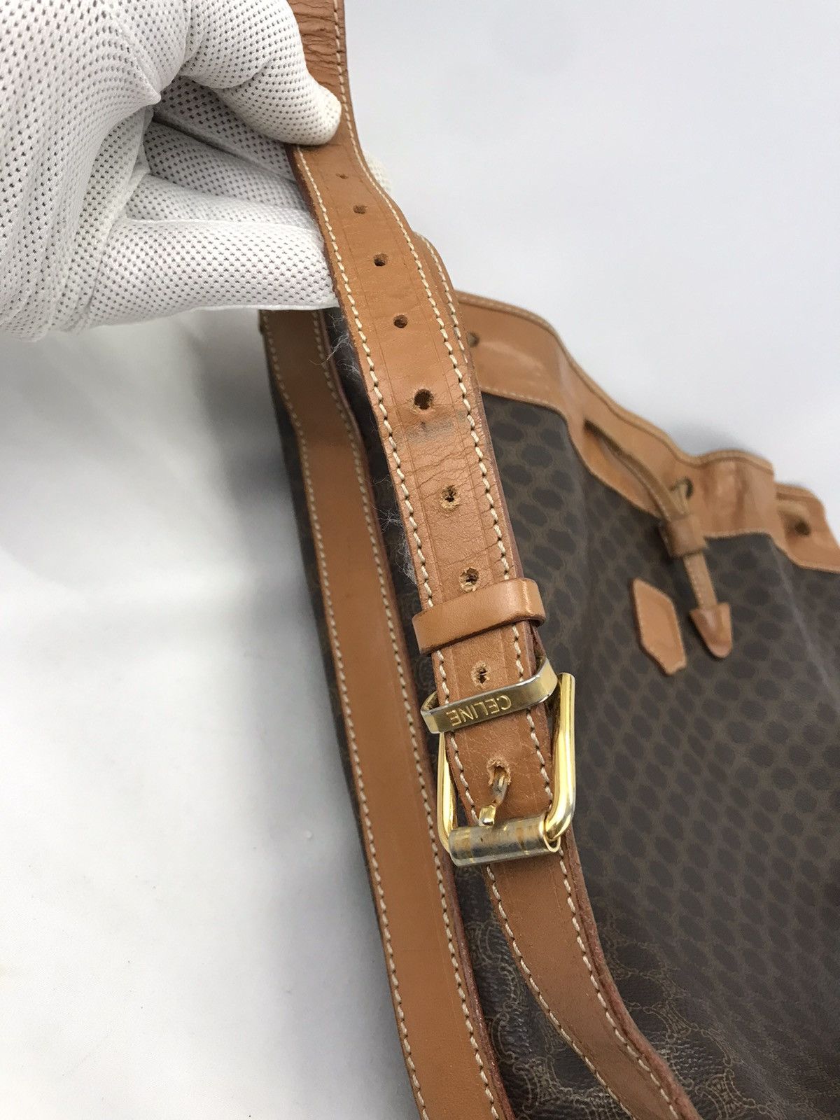 ❌Final Drop❌Celine Macadam Bucket Drawstring Shoulderbag