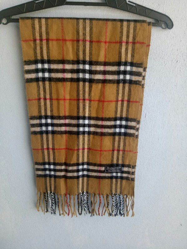 Burberry × Other × Vintage Burberrys Scarf/Muffler/bandana nova check 100% cashmere Size ONE SIZE - 2 Thumbnail