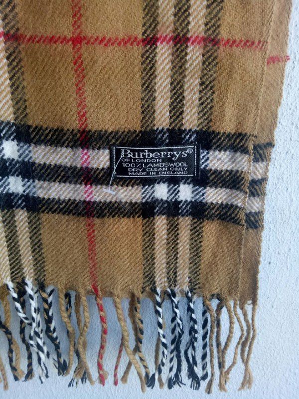 Burberry × Other × Vintage Burberrys Scarf/Muffler/bandana nova check 100% cashmere Size ONE SIZE - 3 Thumbnail