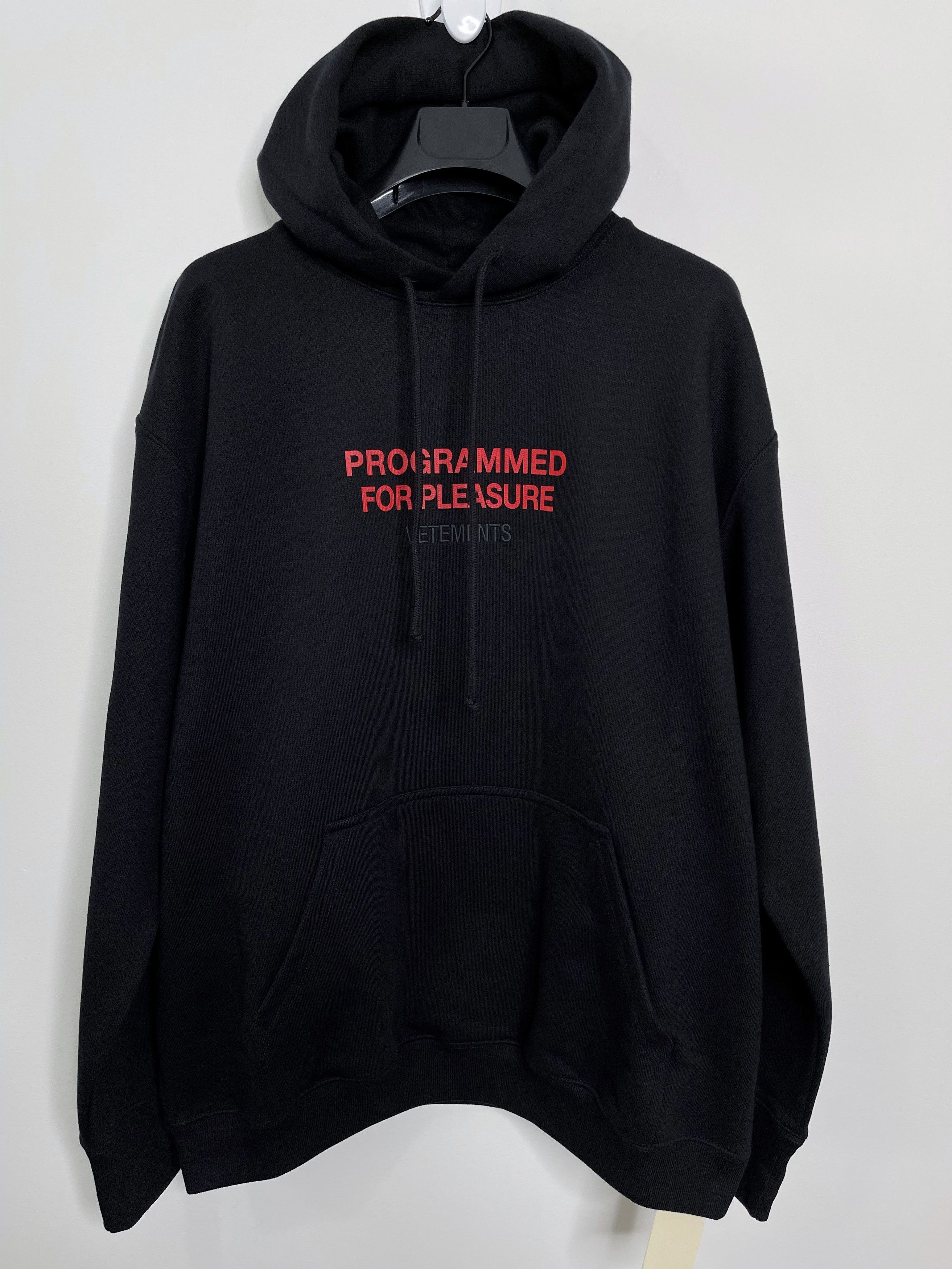 Vetements Programmed Pleasure Satisfaction Guaranteed Hiodie Size US XS / EU 42 / 0 - 10 Thumbnail