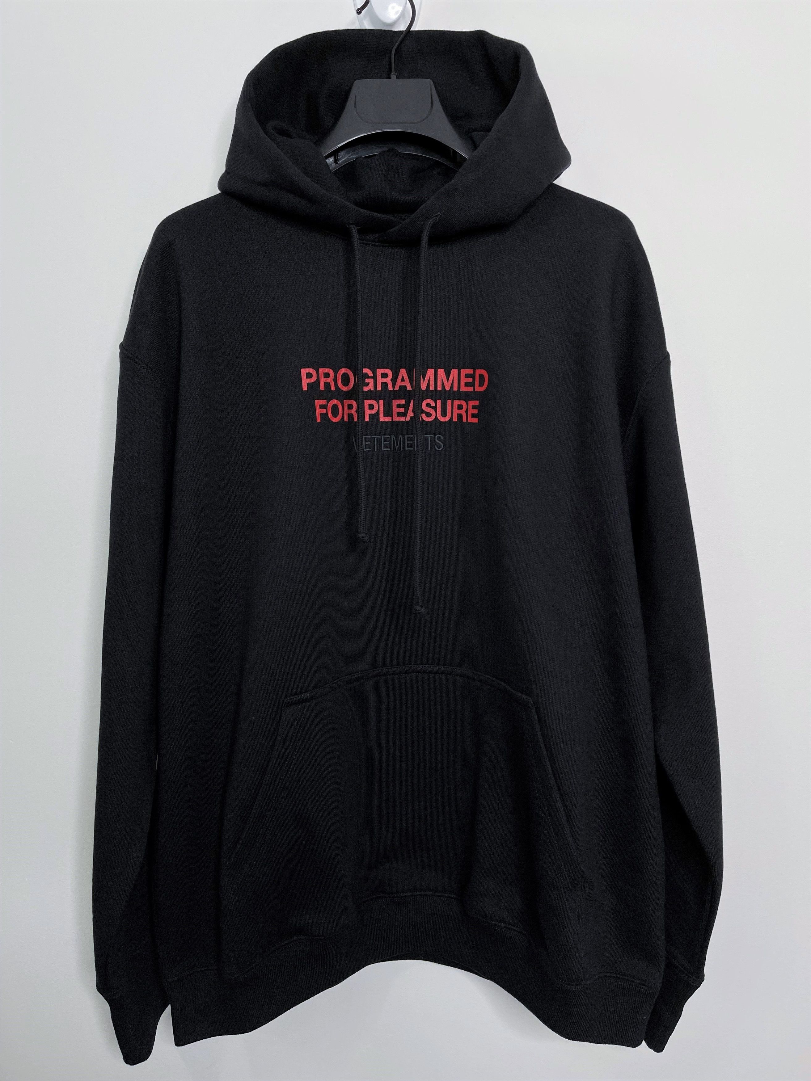 Vetements Programmed Pleasure Satisfaction Guaranteed Hiodie Size US XS / EU 42 / 0 - 2 Thumbnail