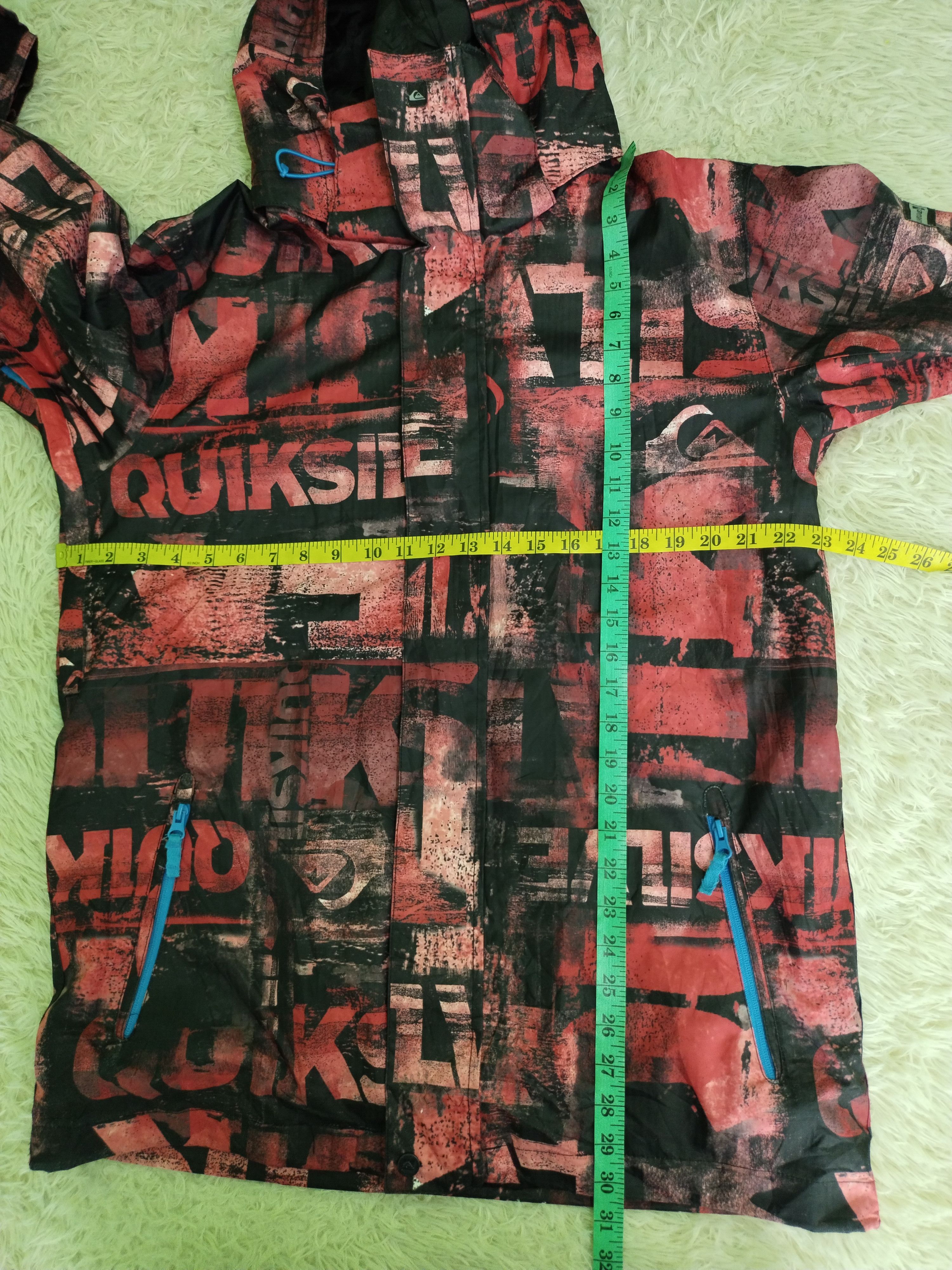 QUIKSILVER FULL PRINT HOODIE JACKET