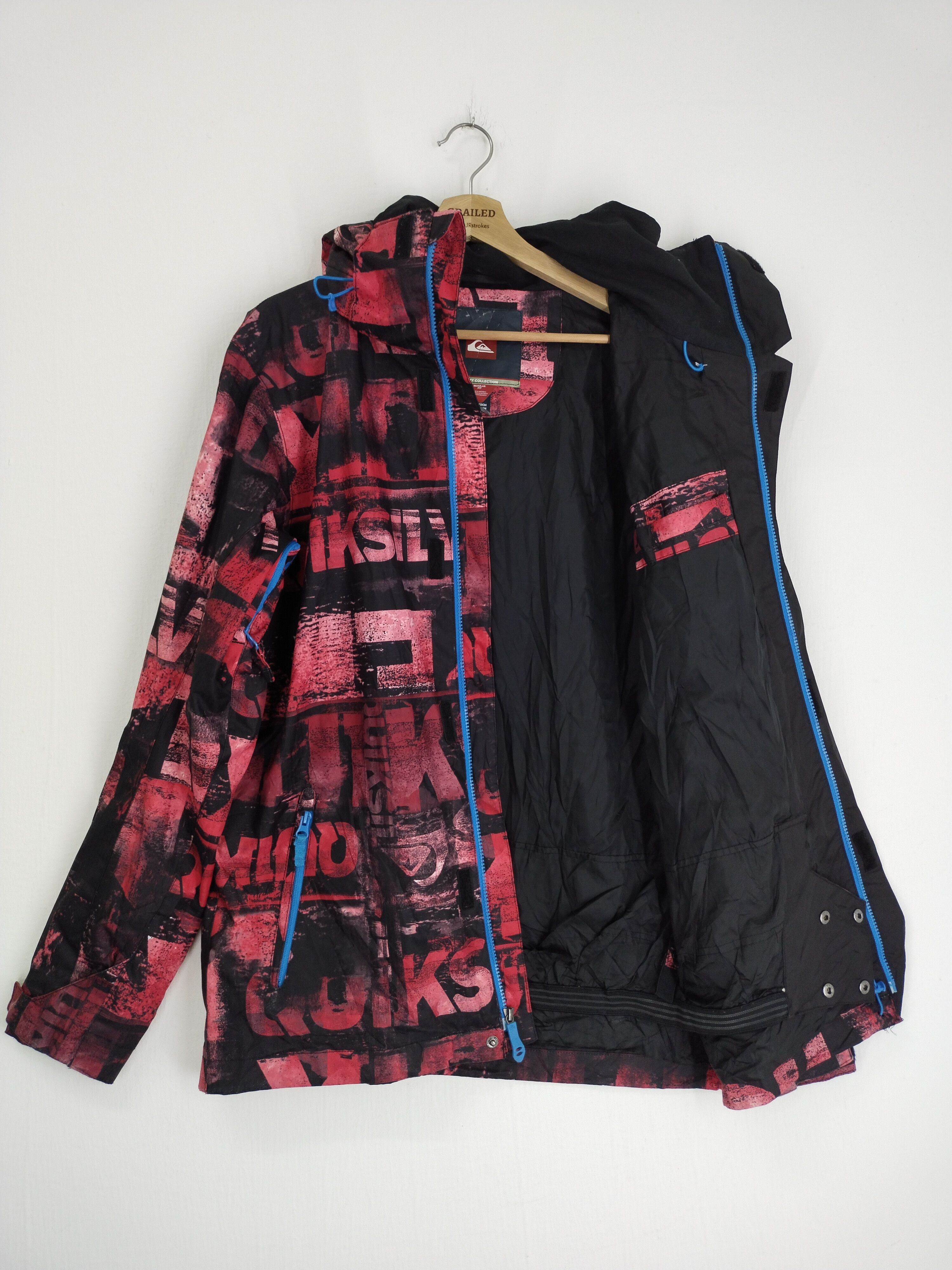 QUIKSILVER FULL PRINT HOODIE JACKET