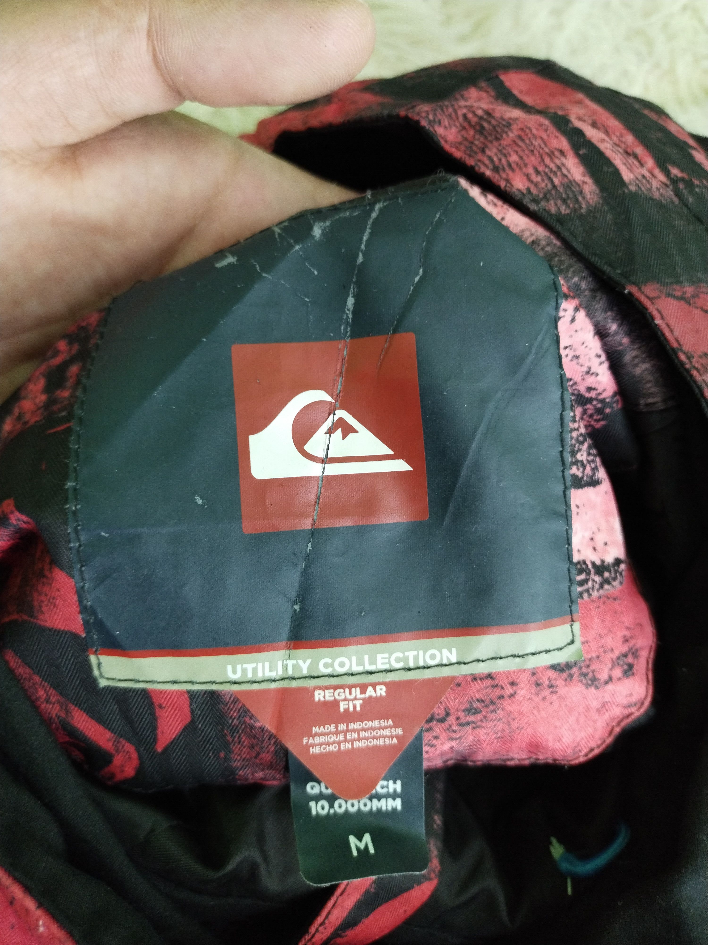 QUIKSILVER FULL PRINT HOODIE JACKET