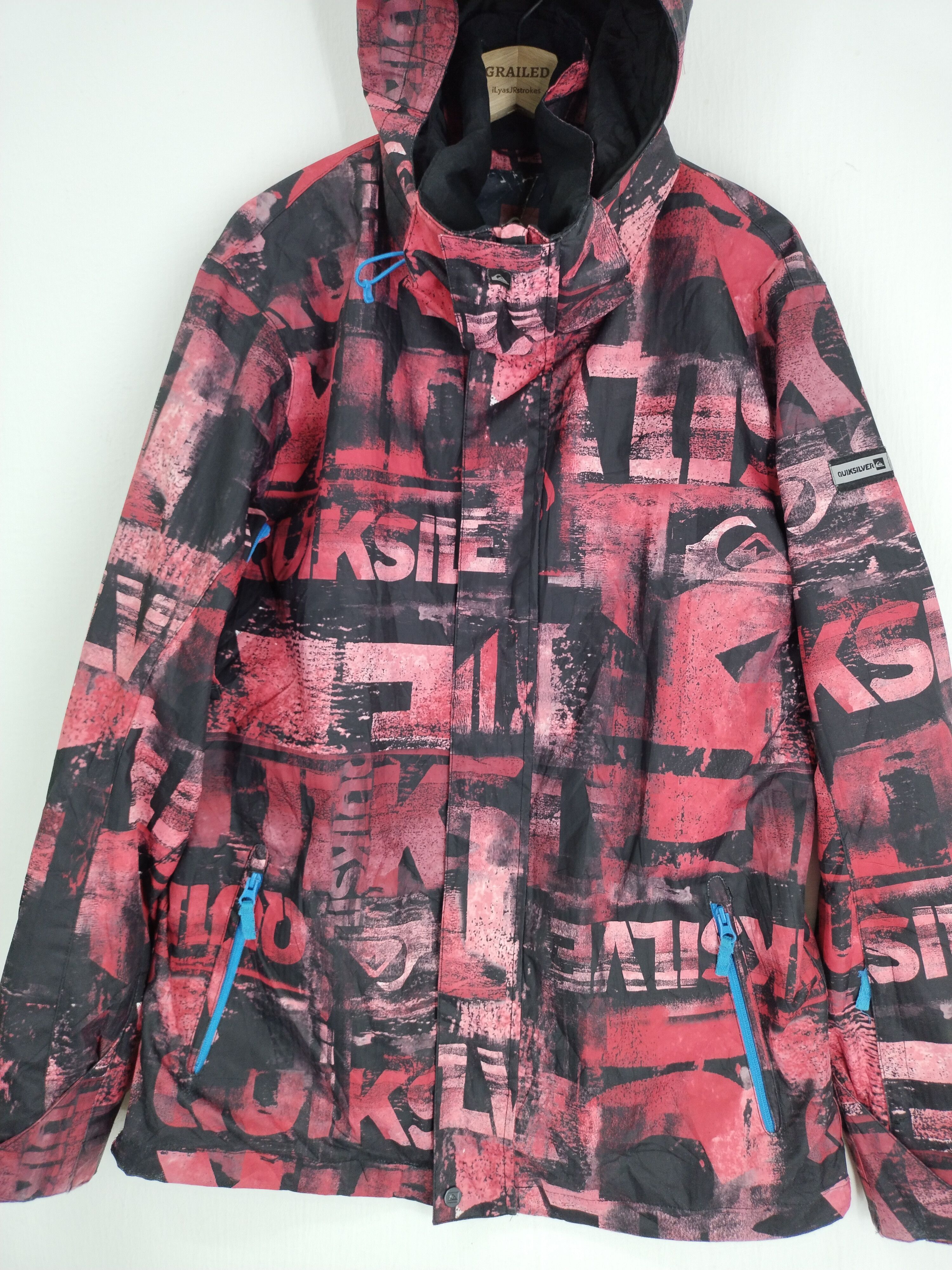QUIKSILVER FULL PRINT HOODIE JACKET
