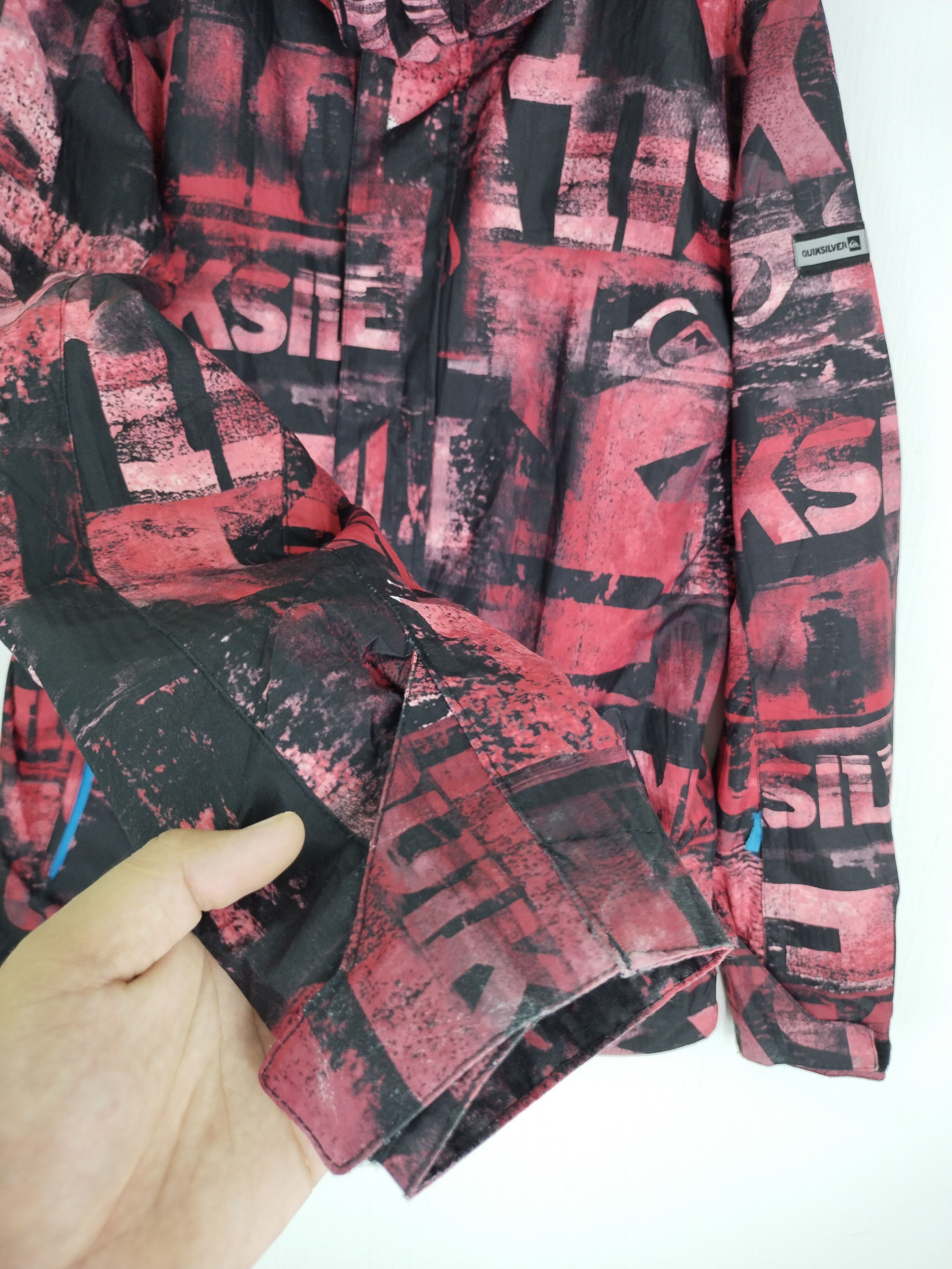 QUIKSILVER FULL PRINT HOODIE JACKET