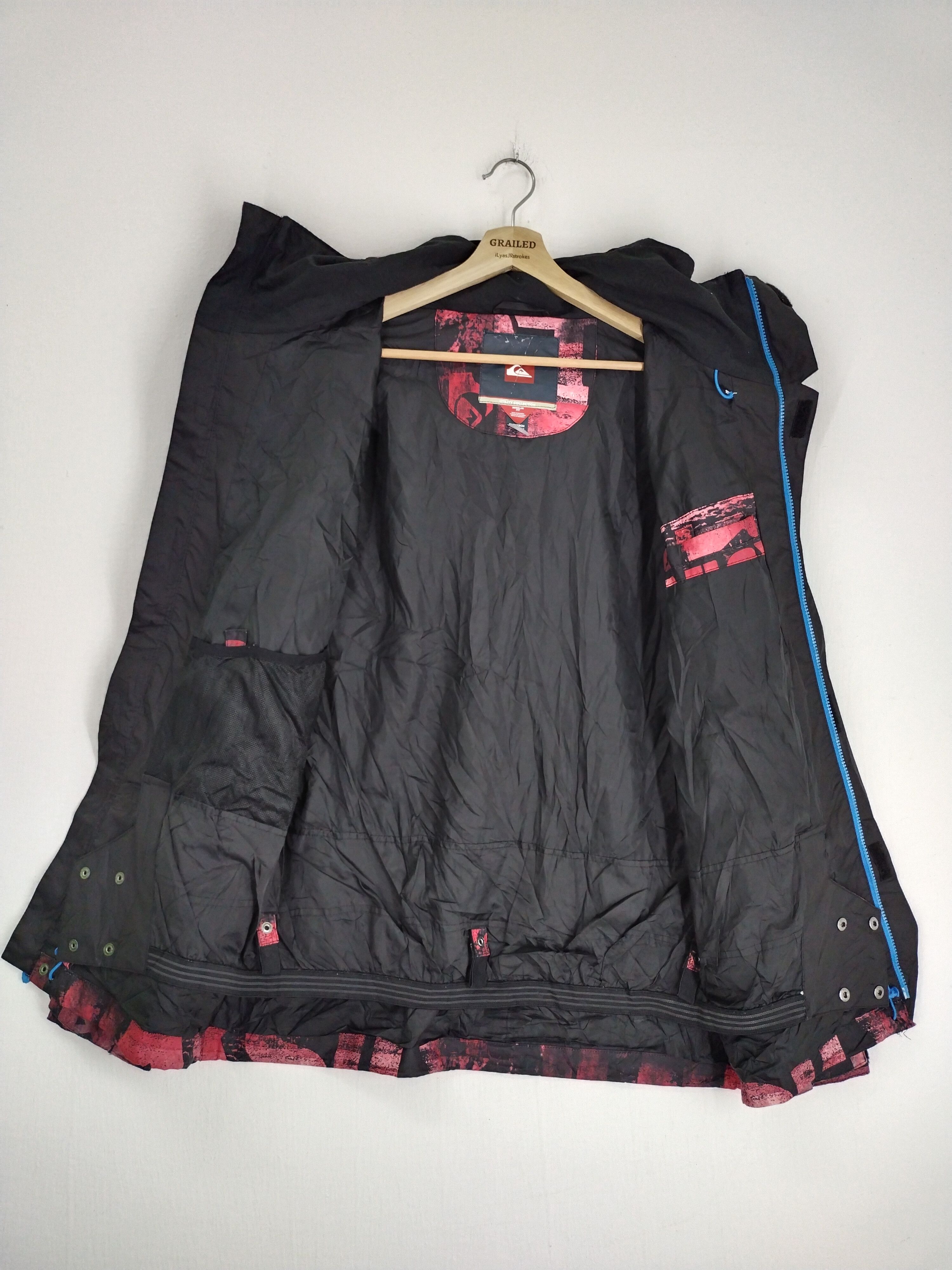 QUIKSILVER FULL PRINT HOODIE JACKET