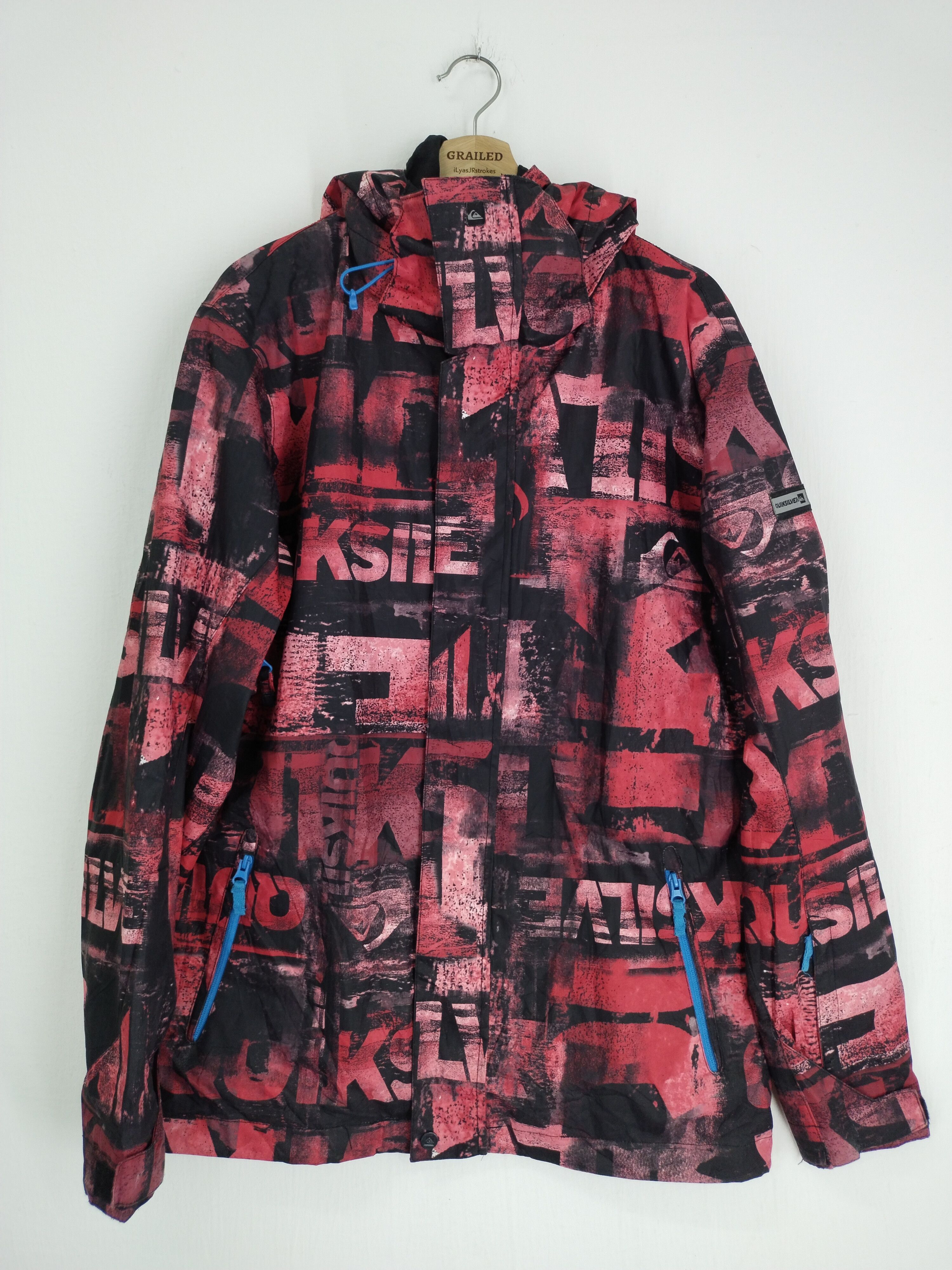 QUIKSILVER FULL PRINT HOODIE JACKET