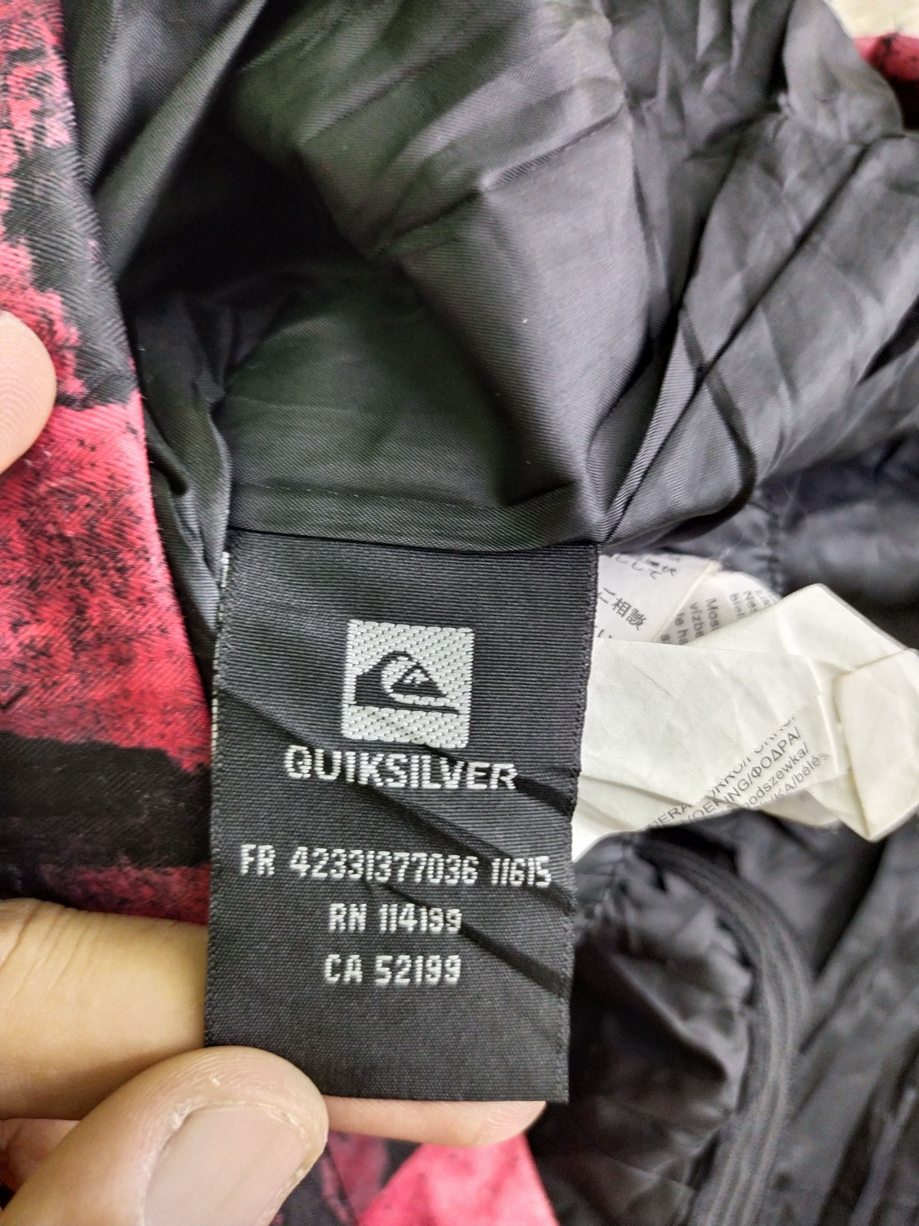 QUIKSILVER FULL PRINT HOODIE JACKET
