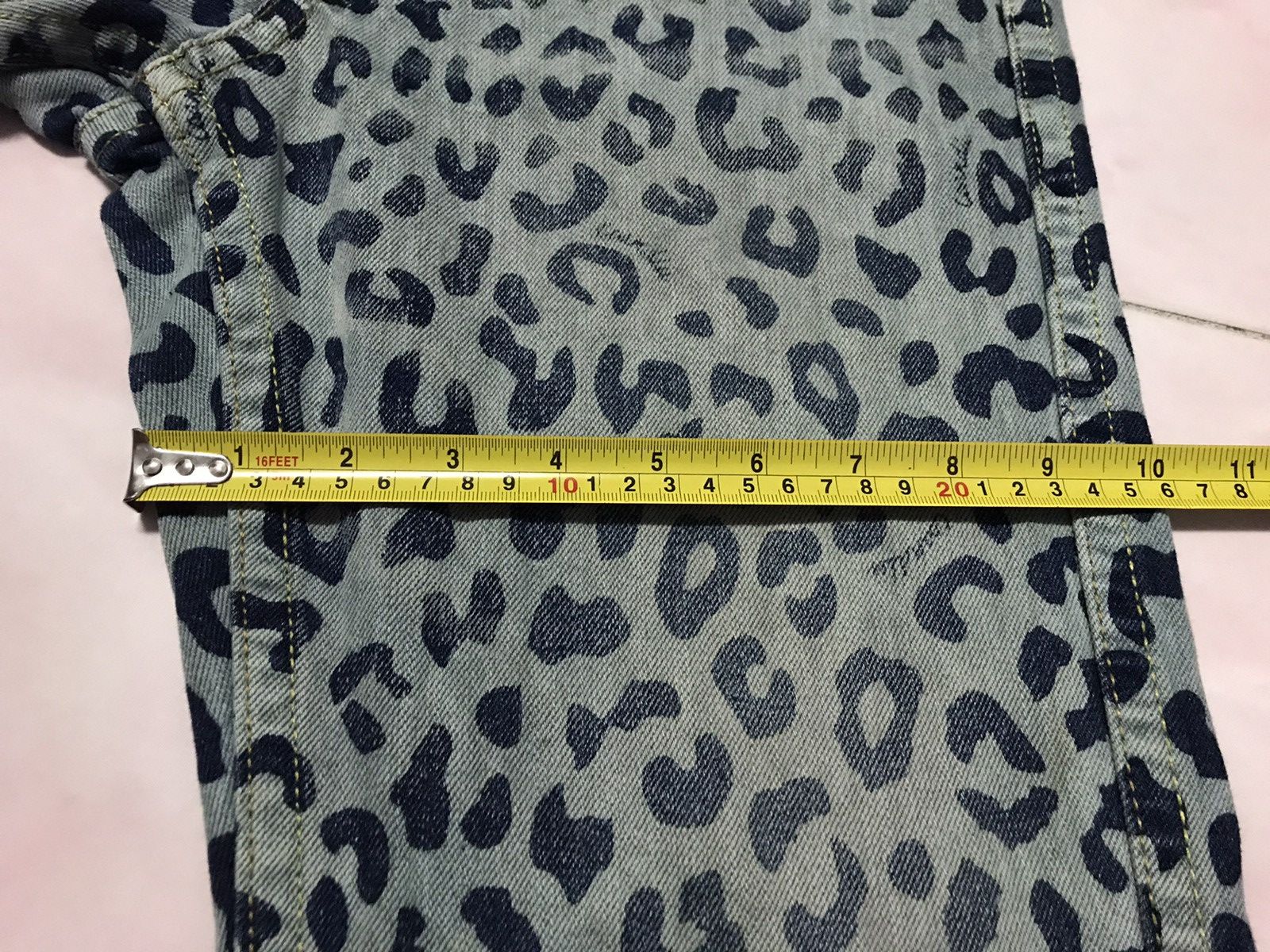Japanese Brand Co & Lu Nice Design Denim Pants Size 31" - 11 Thumbnail