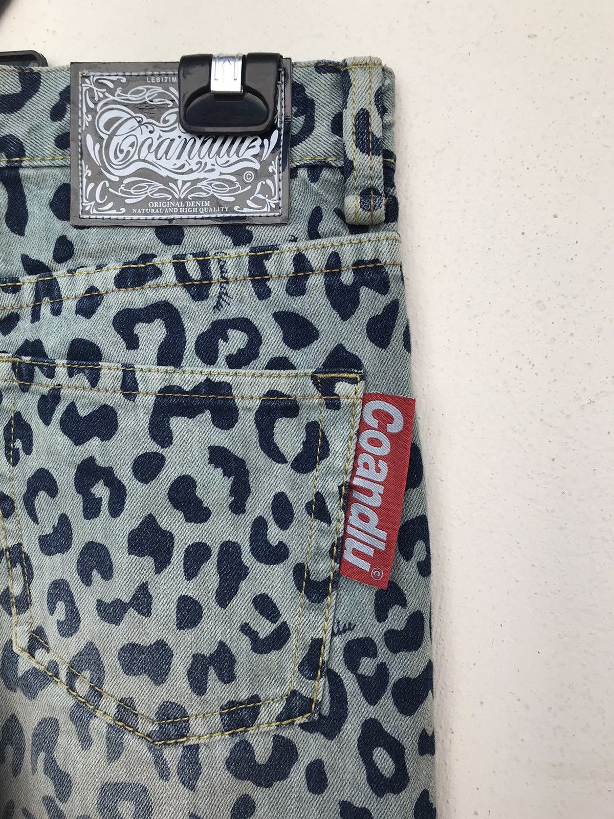 Japanese Brand Co & Lu Nice Design Denim Pants Size 31" - 5 Thumbnail