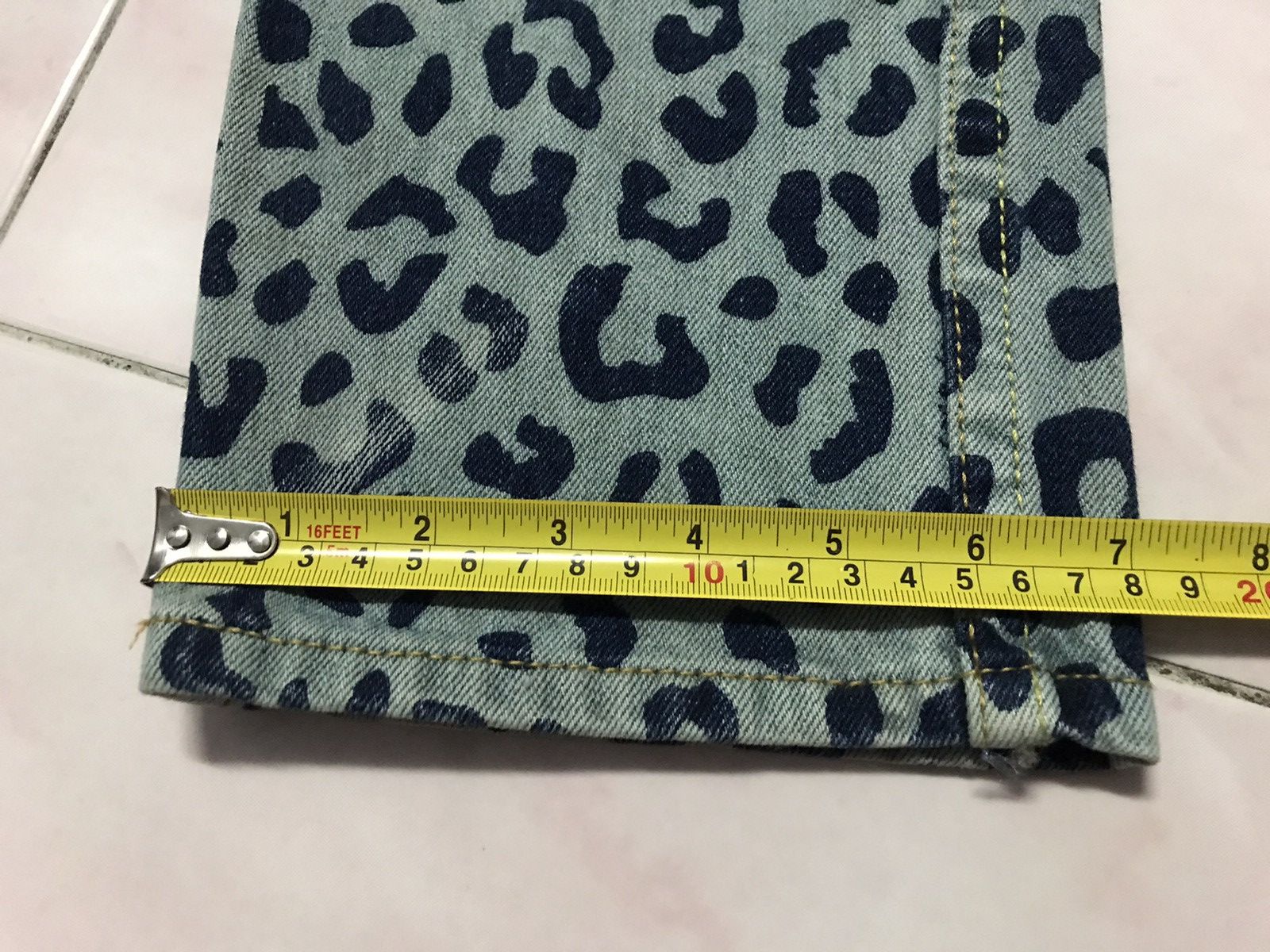 Japanese Brand Co & Lu Nice Design Denim Pants Size 31" - 15 Thumbnail