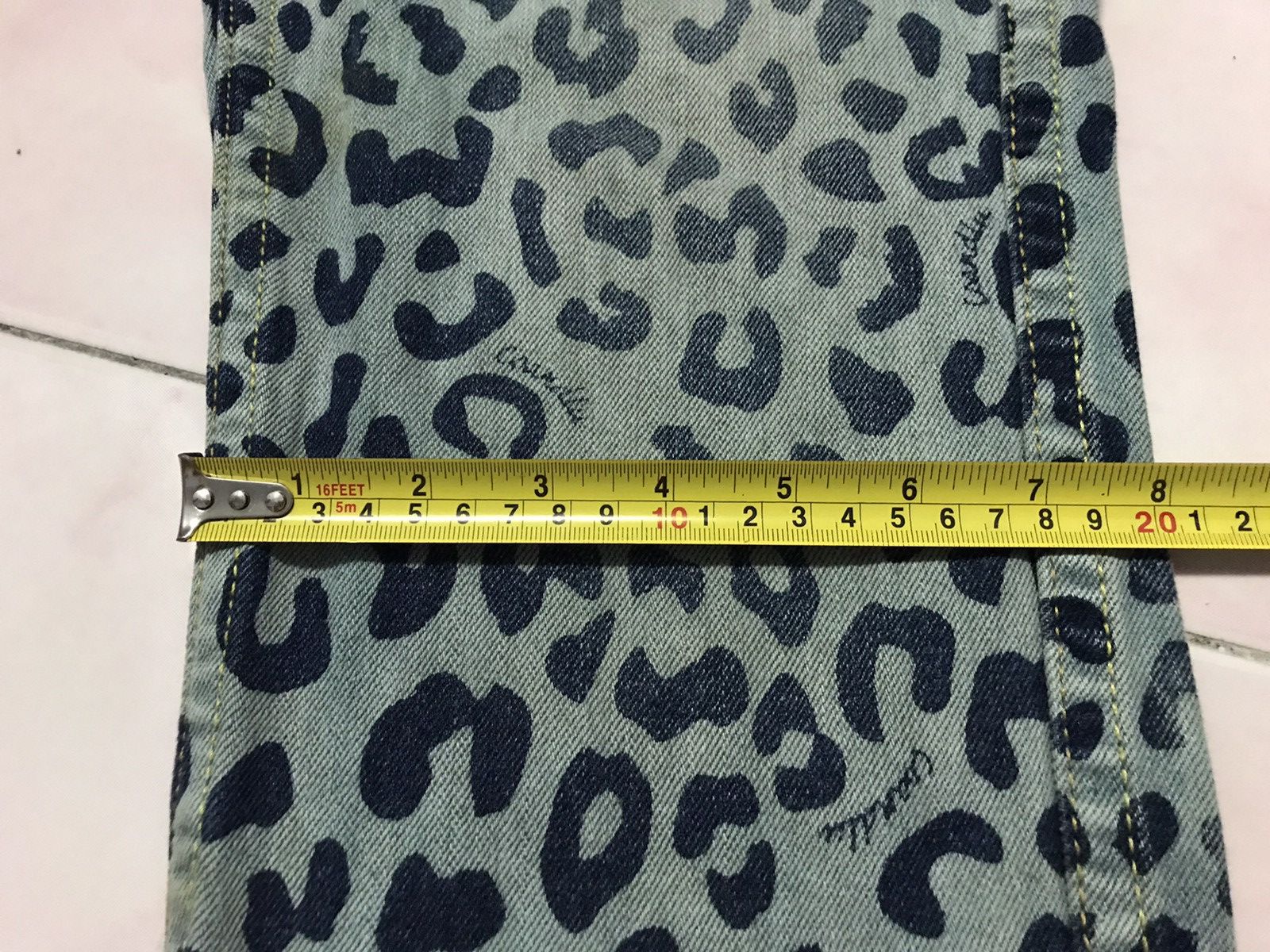 Japanese Brand Co & Lu Nice Design Denim Pants Size 31" - 12 Thumbnail