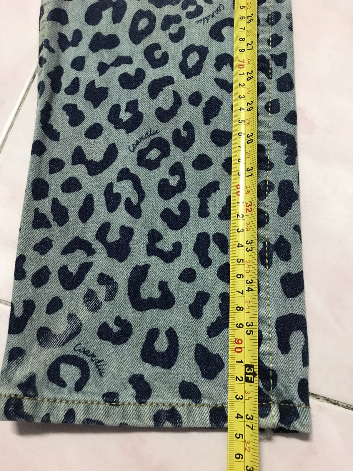 Japanese Brand Co & Lu Nice Design Denim Pants Size 31" - 13 Thumbnail