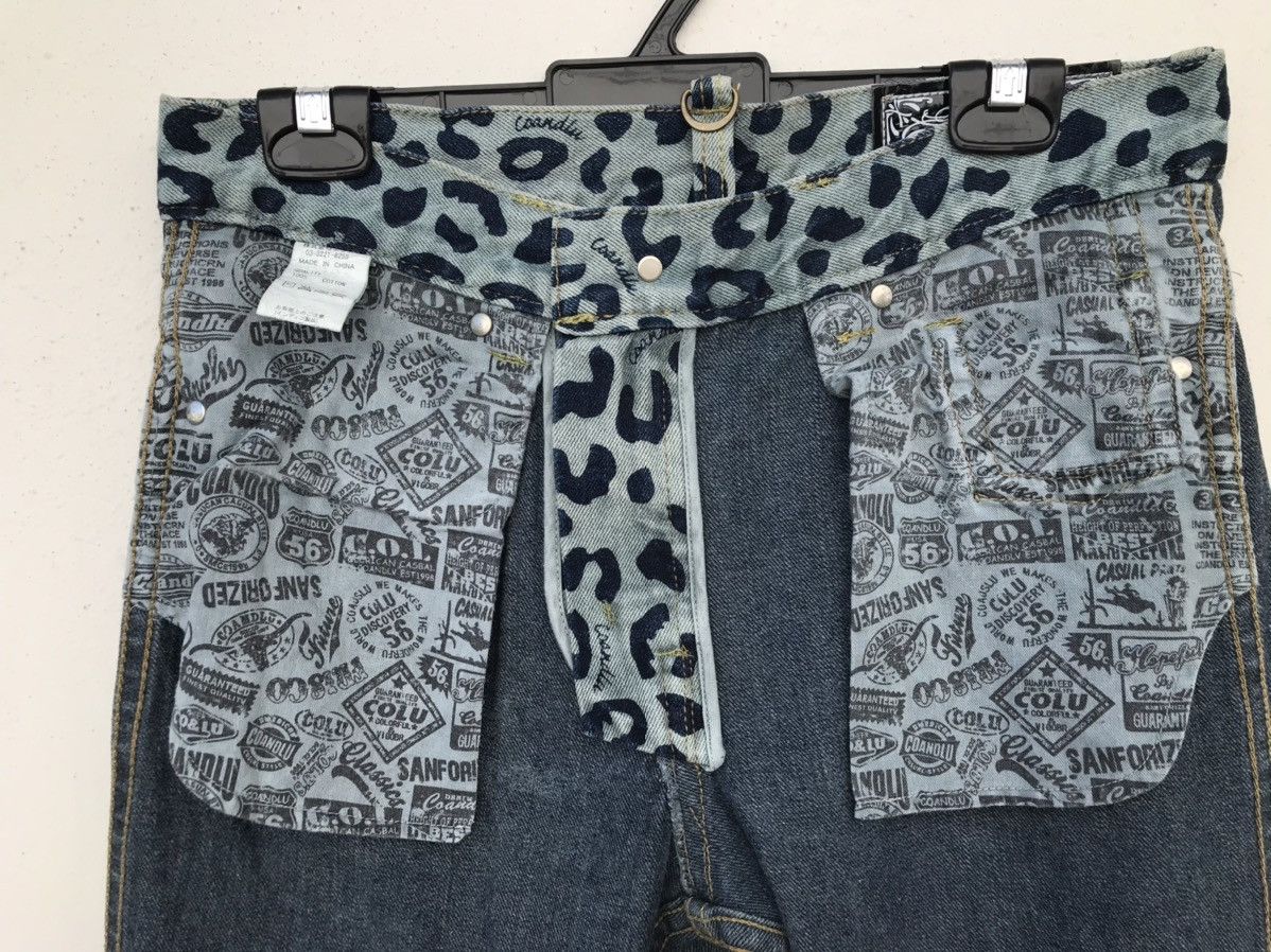 Japanese Brand Co & Lu Nice Design Denim Pants Size 31" - 6 Thumbnail