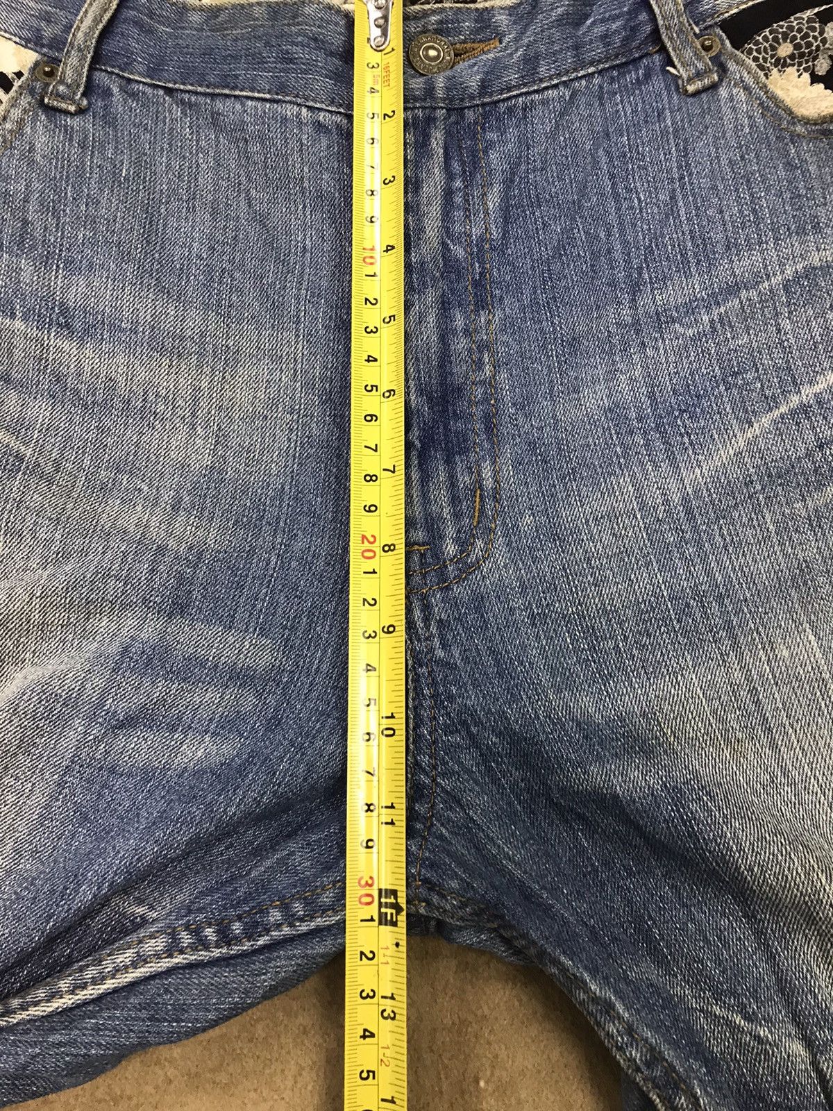 Japanese Brand × Kings Of Indigo Sukajan Koi fish denim nice design Size US 34 / EU 50 - 10 Thumbnail