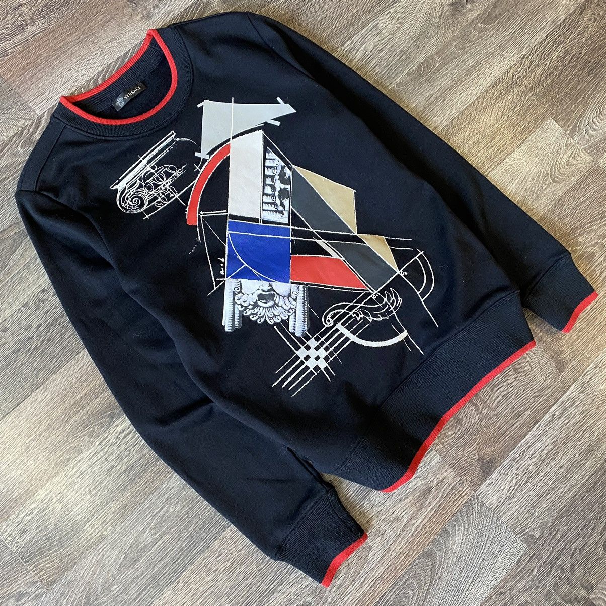 Designer × Versace Versace sweatshirt Size US M / EU 48-50 / 2 - 2 Thumbnail