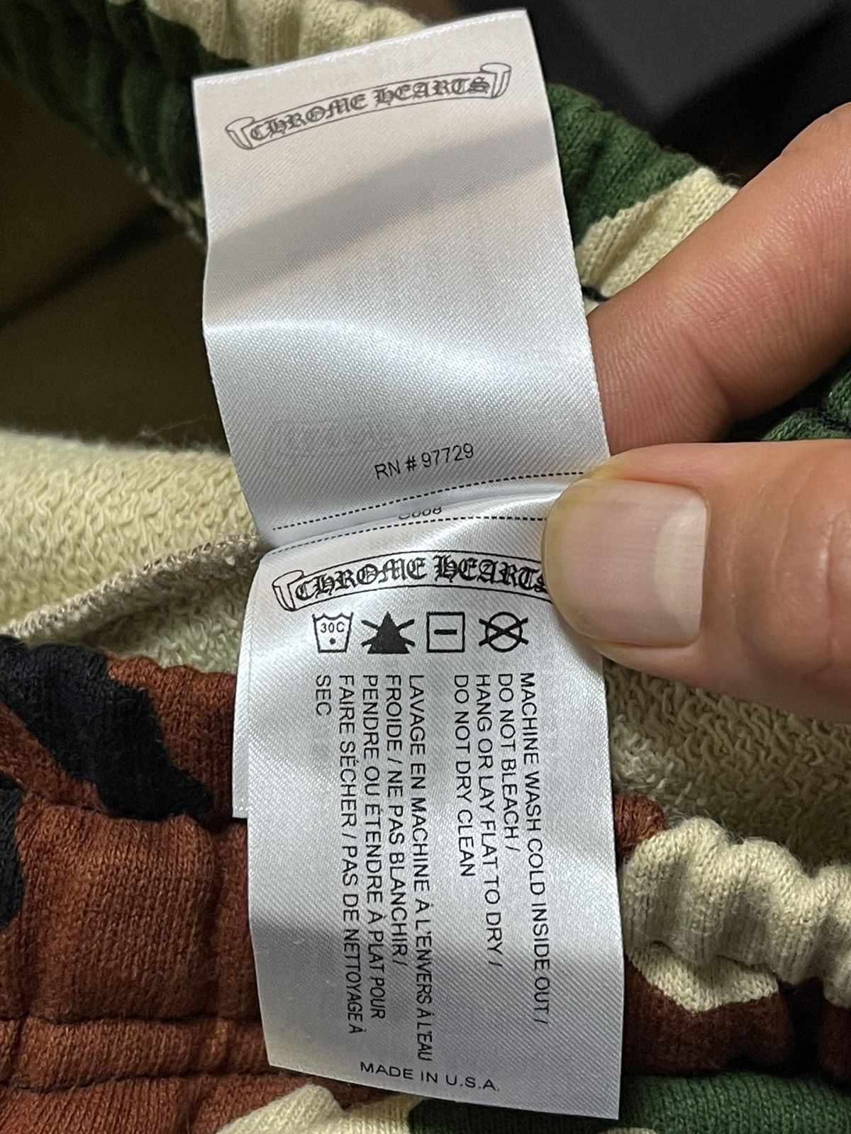 Chrome Hearts Chrome Hearts Camouflage Cargo Sweatpants by Matty Boy Size US 34 / EU 50 - 6 Thumbnail