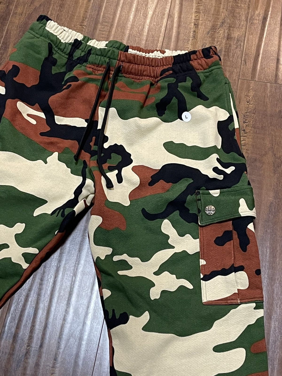 Chrome Hearts Chrome Hearts Camouflage Cargo Sweatpants by Matty Boy Size US 34 / EU 50 - 2 Thumbnail