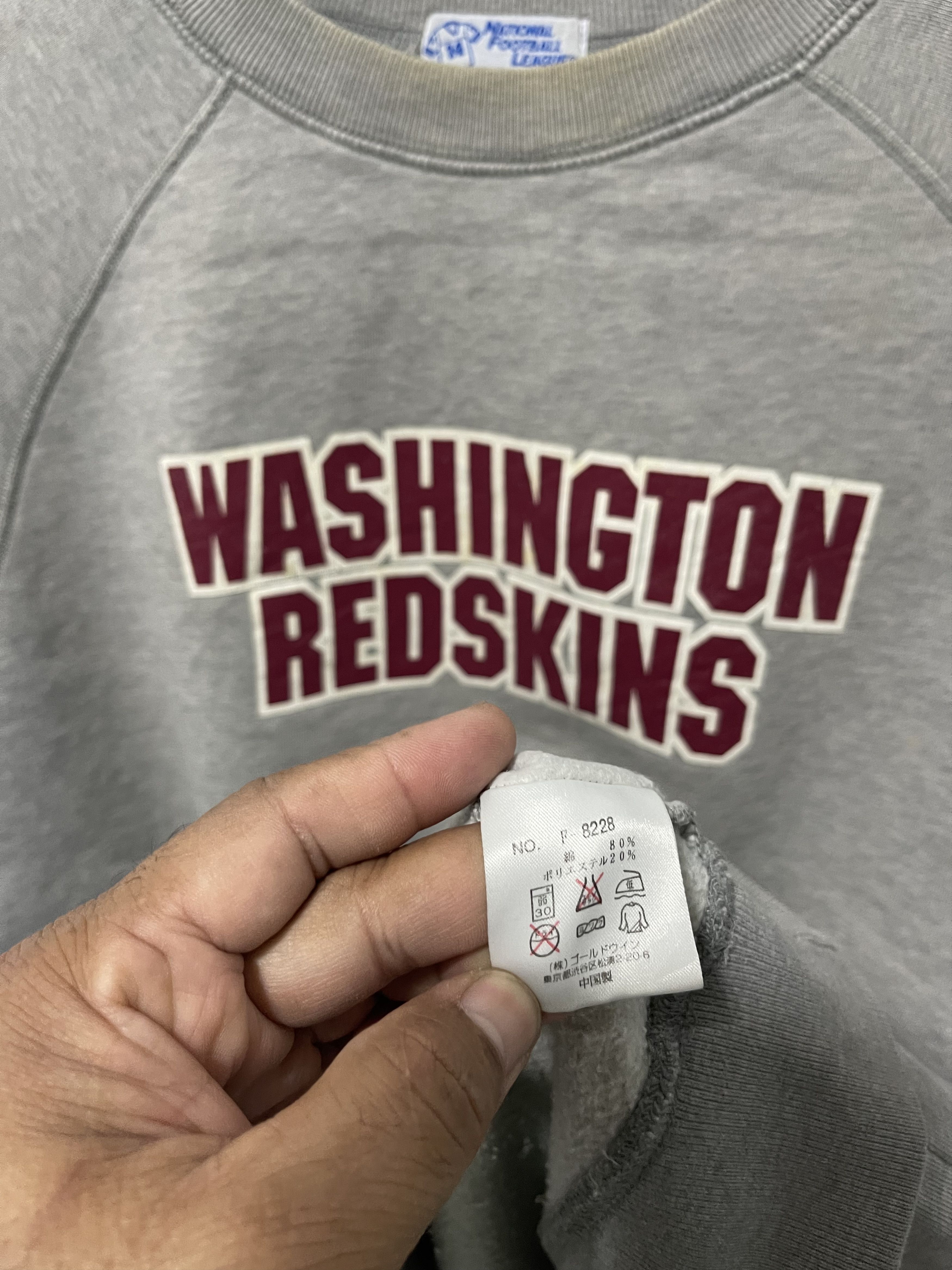 Vintage Washington Redskins National Football League Sweatshirt Size US M / EU 48-50 / 2 - 8 Thumbnail