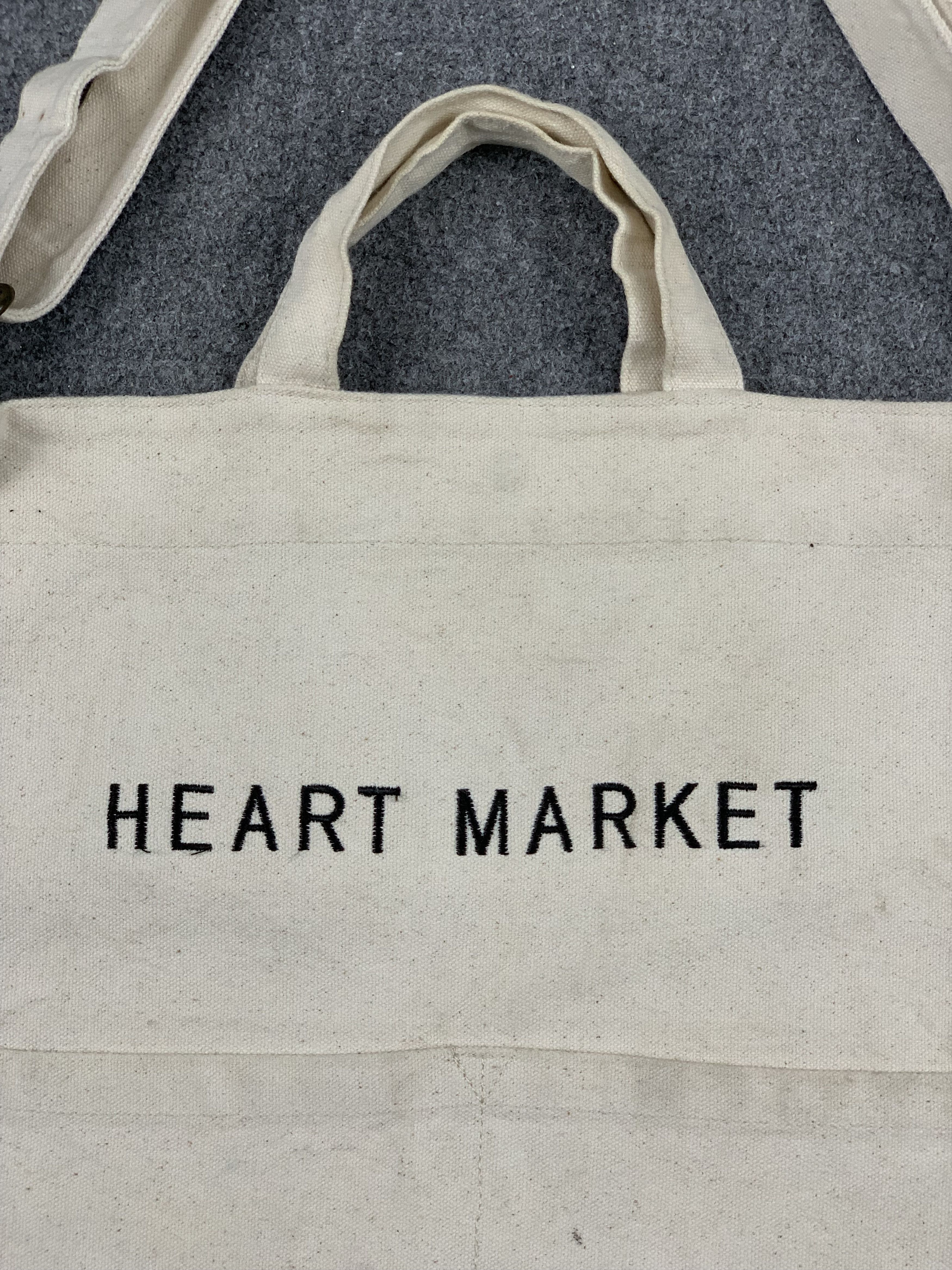 Japanese Brand × Vintage Vintage Japanese Brand Heart Market Totebag Crossbody Size ONE SIZE - 2 Thumbnail