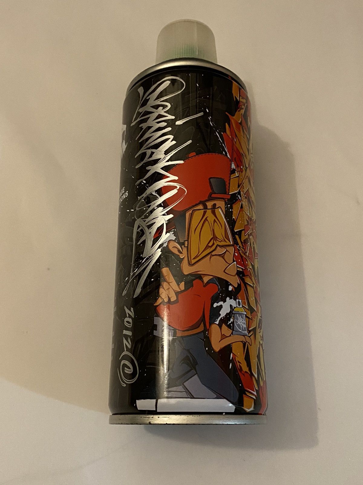 Custom all city spray paint can Irak Seventh Letter