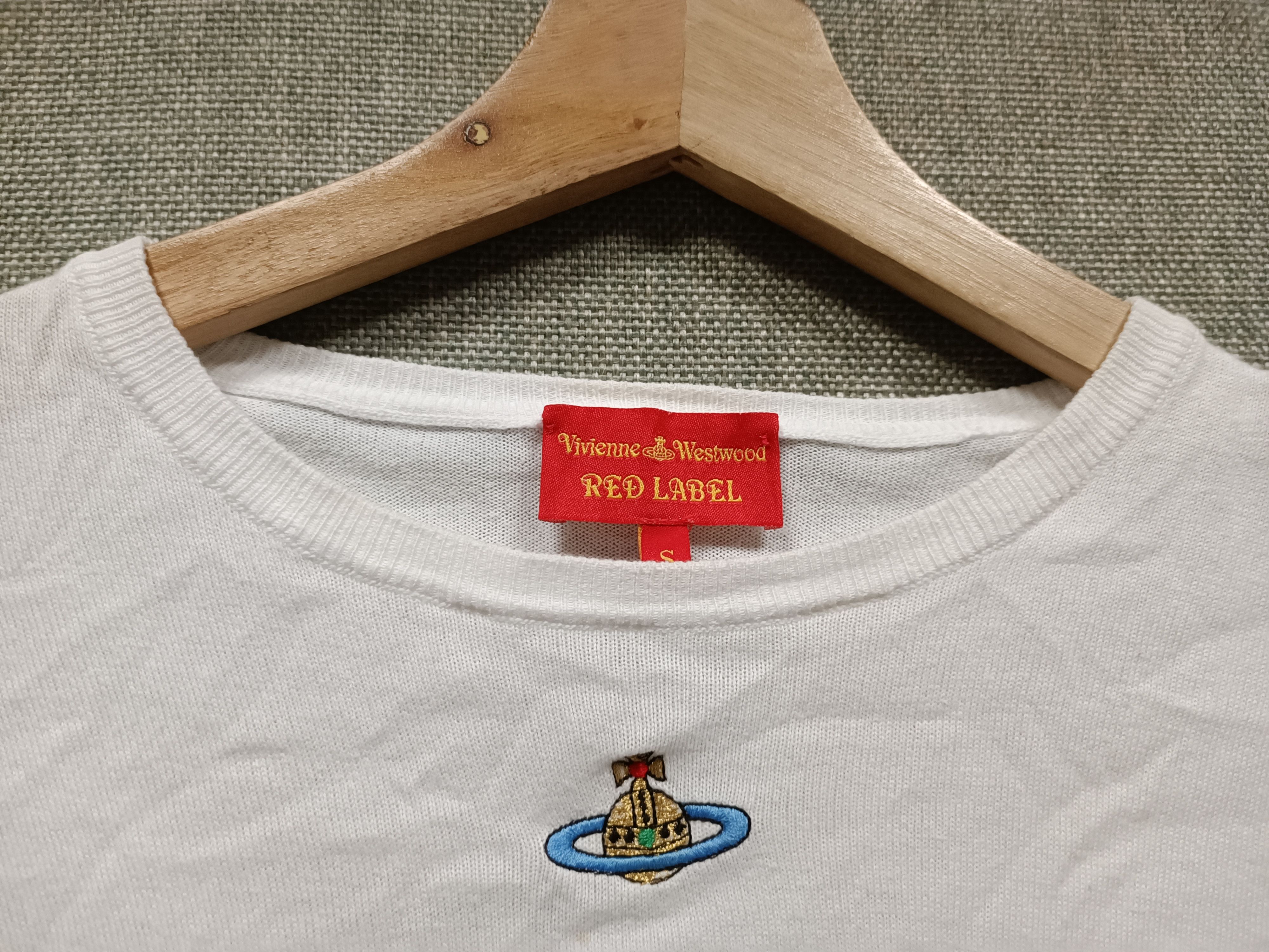 Vivienne Westwood t shirt Vivienne Westwood small logo embroidery Size US S / EU 44-46 / 1 - 2 Thumbnail