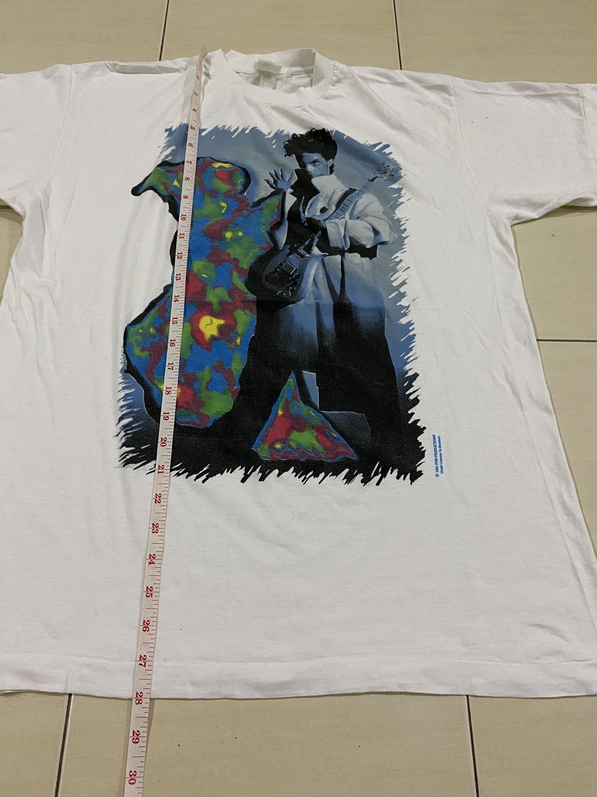 Band Tees Rare Vintage Prince and The Revolution raptee Band Shirt Size US L / EU 52-54 / 3 - 8 Thumbnail