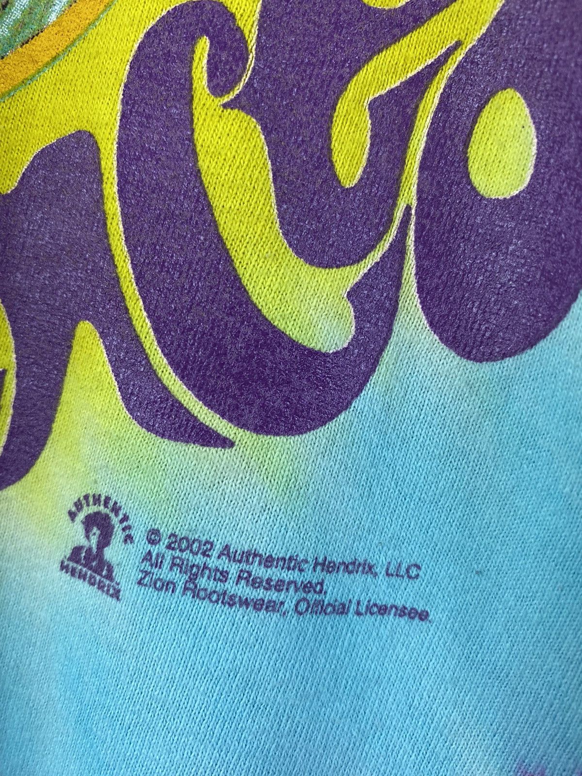 Band Tees × Vintage Vintage Jimi Hendrix Tie Dye Tour shirt Size US M / EU 48-50 / 2 - 9 Thumbnail