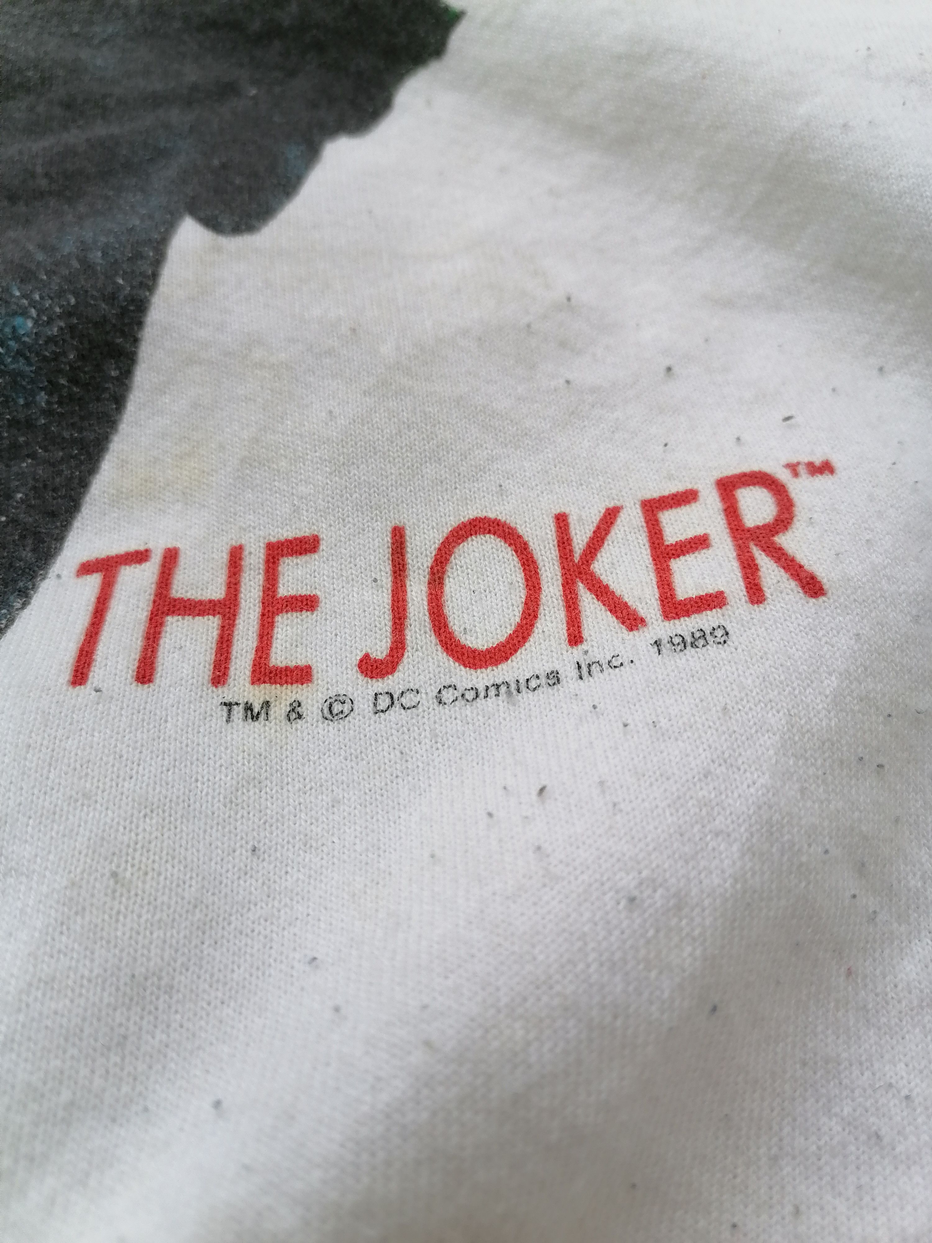 DC Comics × Vintage Vintage 80s Screen Stars Joker DC Sweatshirt Size US M / EU 48-50 / 2 - 5 Thumbnail