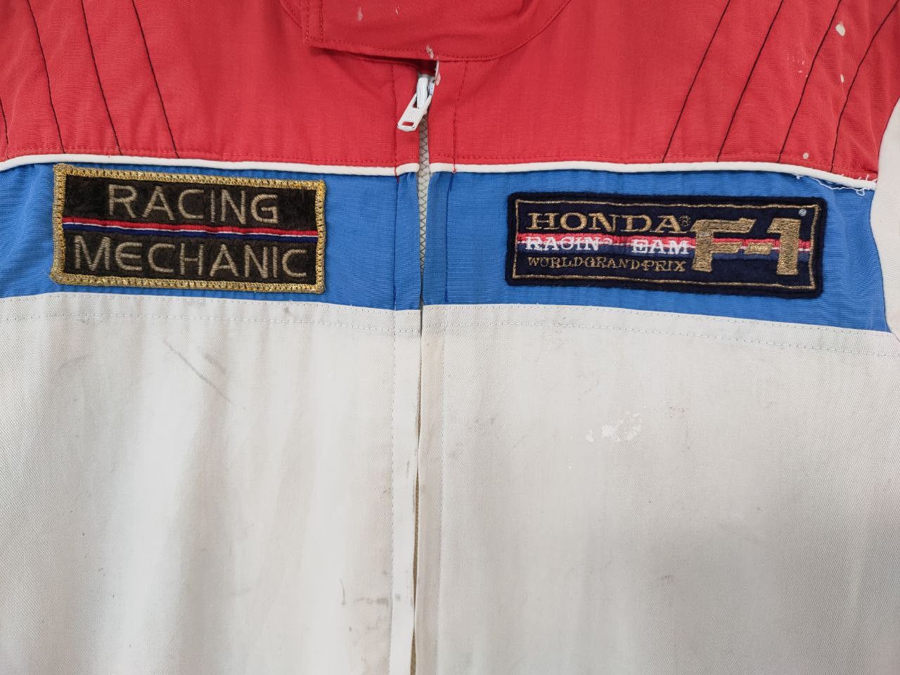 Honda Vintage Honda F1 Racing Team Worn Coverall Size US 30 / EU 46 - 4 Thumbnail