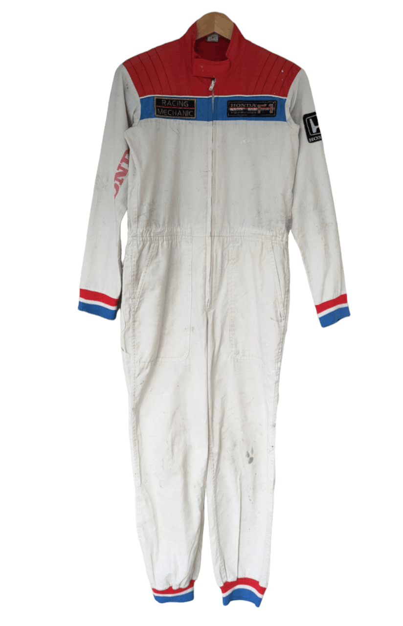 Honda Vintage Honda F1 Racing Team Worn Coverall Size US 30 / EU 46 - 1 Thumbnail
