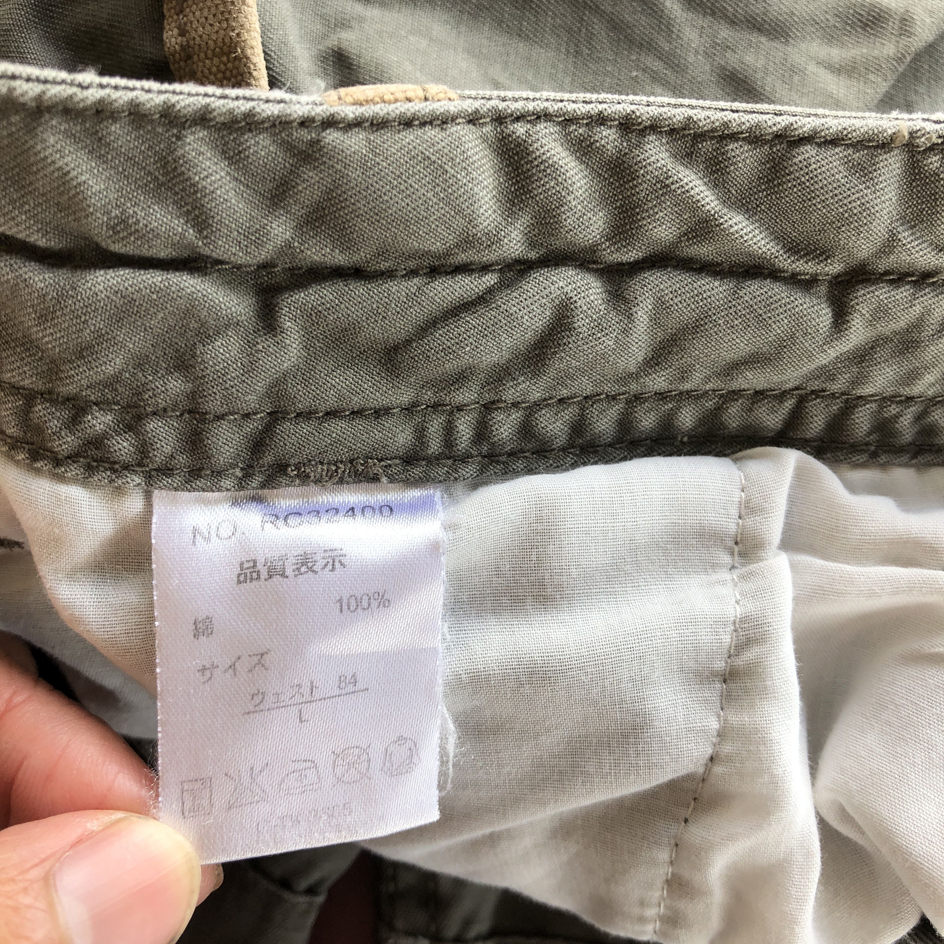 Japanese Brand × Vintage Vintage Japanese Cargo Pants Multi Pocket Utility Trousers Size US 32 / EU 48 - 10 Thumbnail
