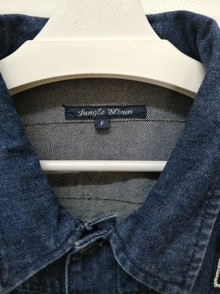 Japanese Brand Japanese Brand JUNGLE STORM Denim Jacket Size US L / EU 52-54 / 3 - 3 Thumbnail