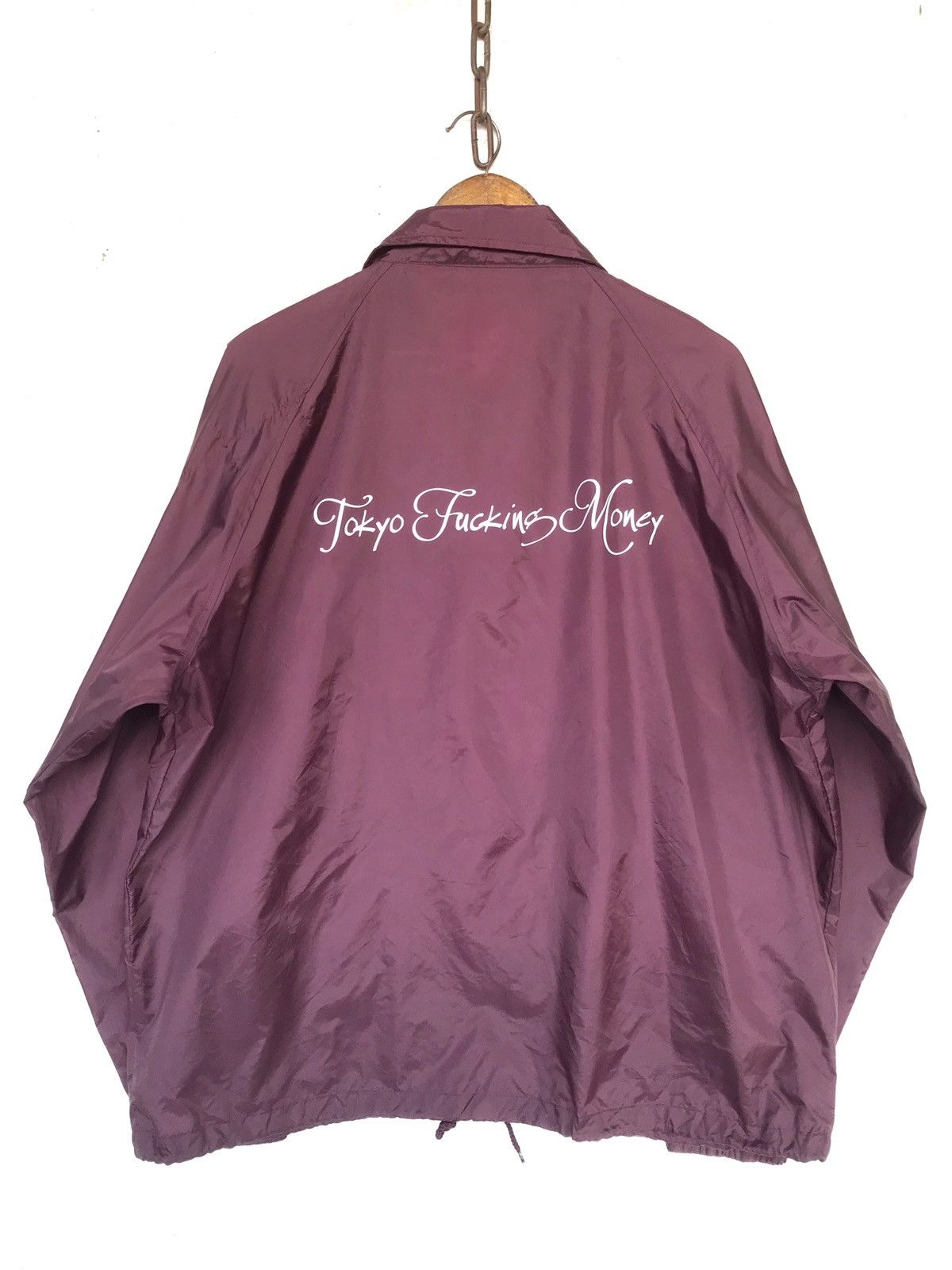 Vintage Vintage Tokyo Fucking Money Light Oversized Jacket Size US XL / EU 56 / 4 - 2 Thumbnail