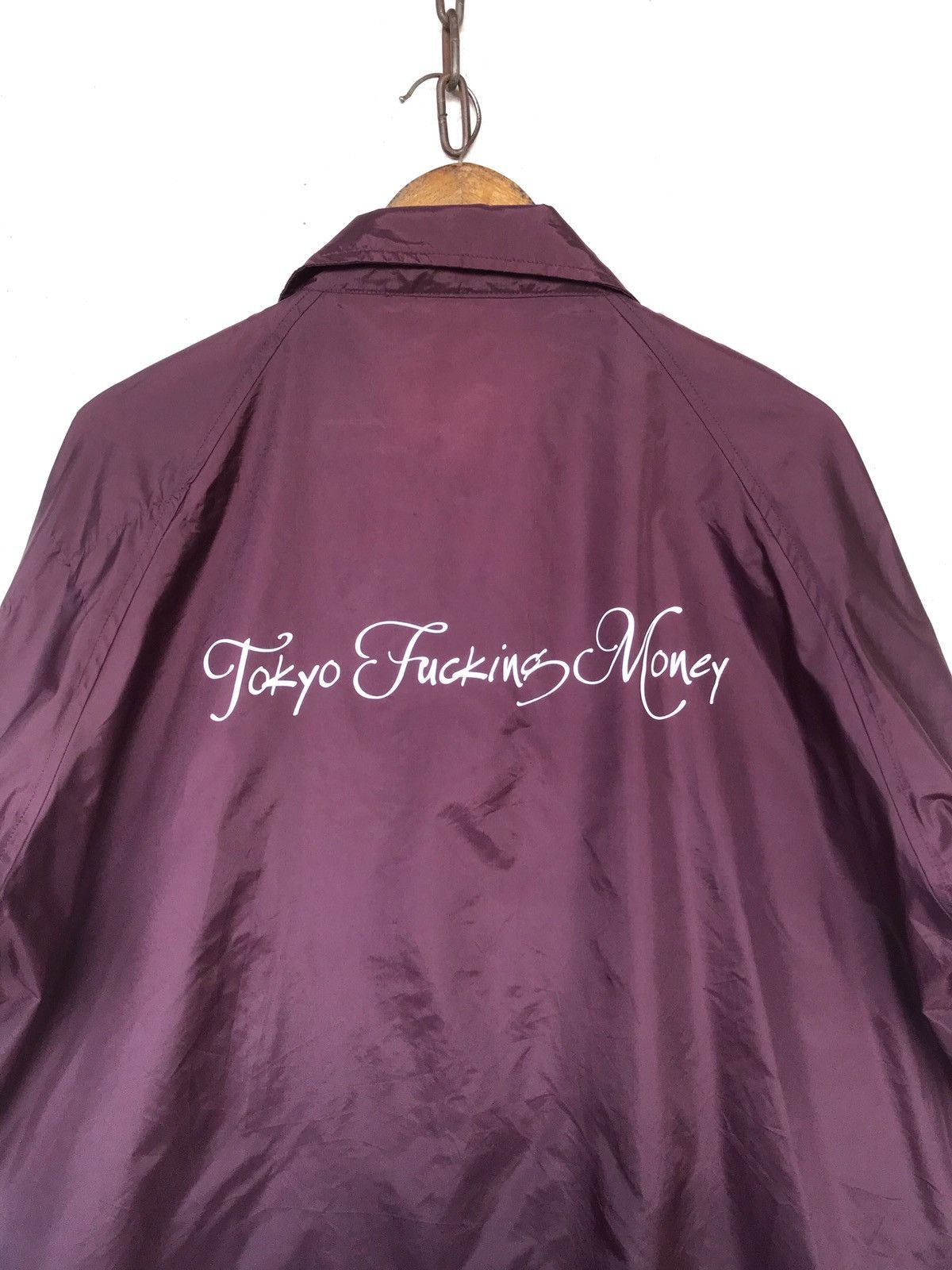 Vintage Vintage Tokyo Fucking Money Light Oversized Jacket Size US XL / EU 56 / 4 - 1 Thumbnail