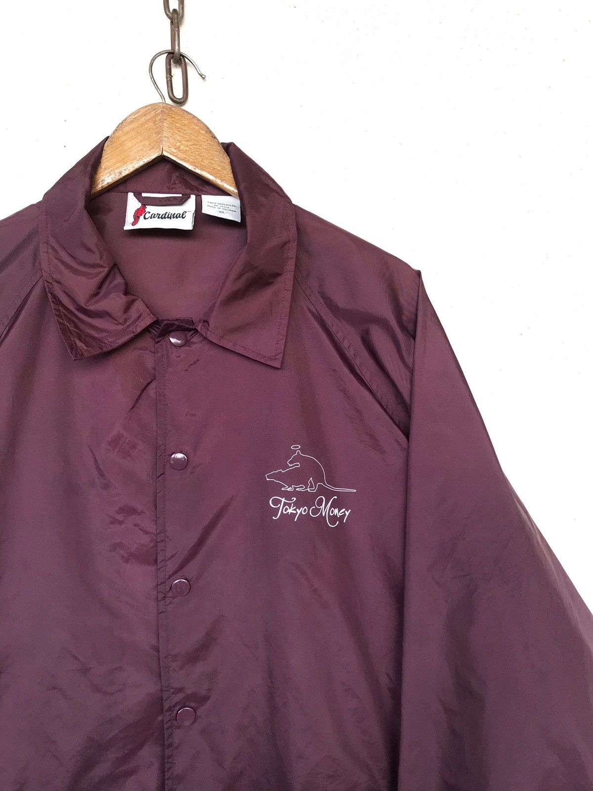 Vintage Vintage Tokyo Fucking Money Light Oversized Jacket Size US XL / EU 56 / 4 - 4 Thumbnail