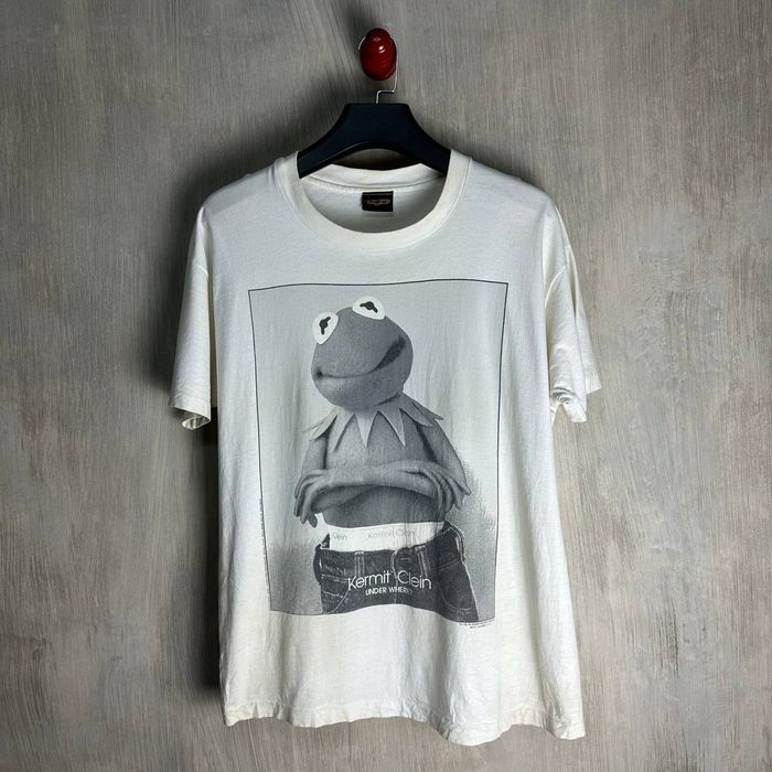 Vintage Vintage 90s Kermit Clein Tshirt Sesame Street Muppets | Grailed