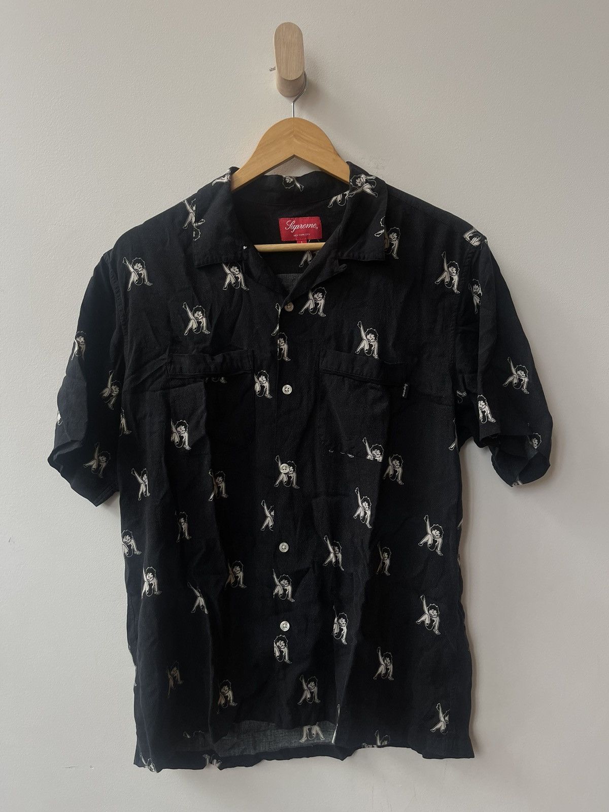 Supreme Supreme Betty Boop S/S Button Up | Grailed