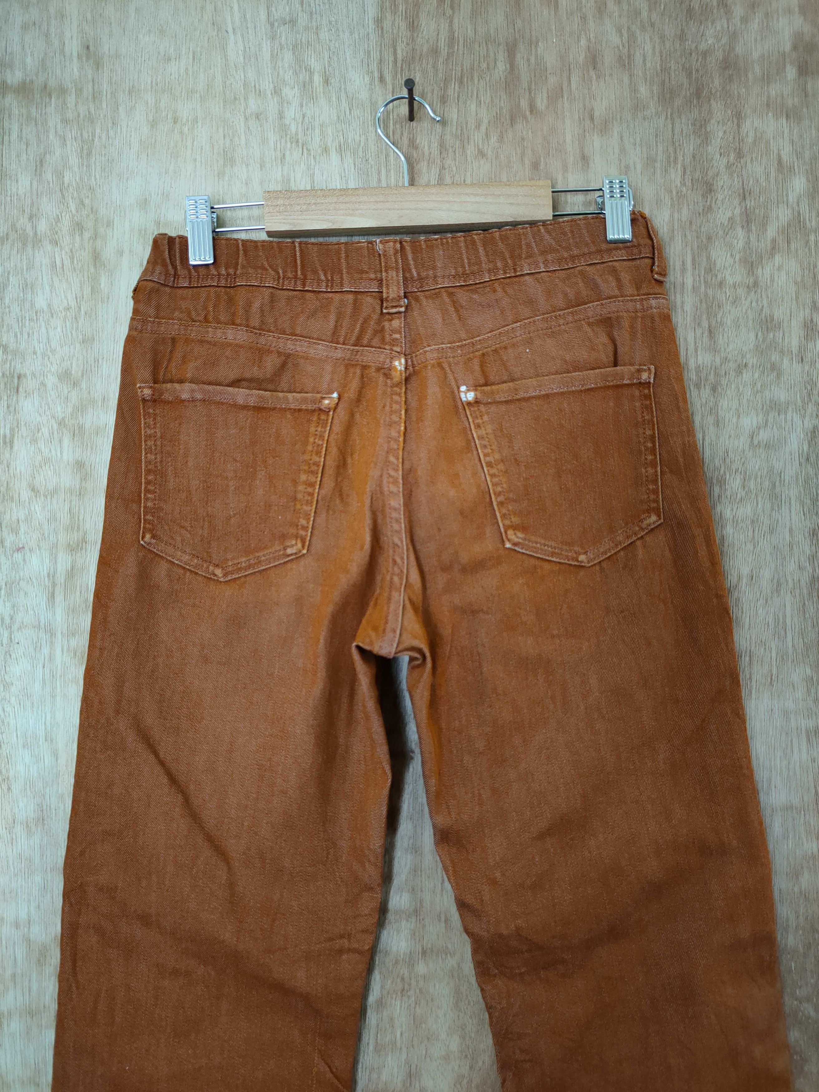 Japanese Brand DL Uniqlo brown vintage streetwear cargo pants #46-318 Size 25" / US 0 / IT 36 - 7 Thumbnail