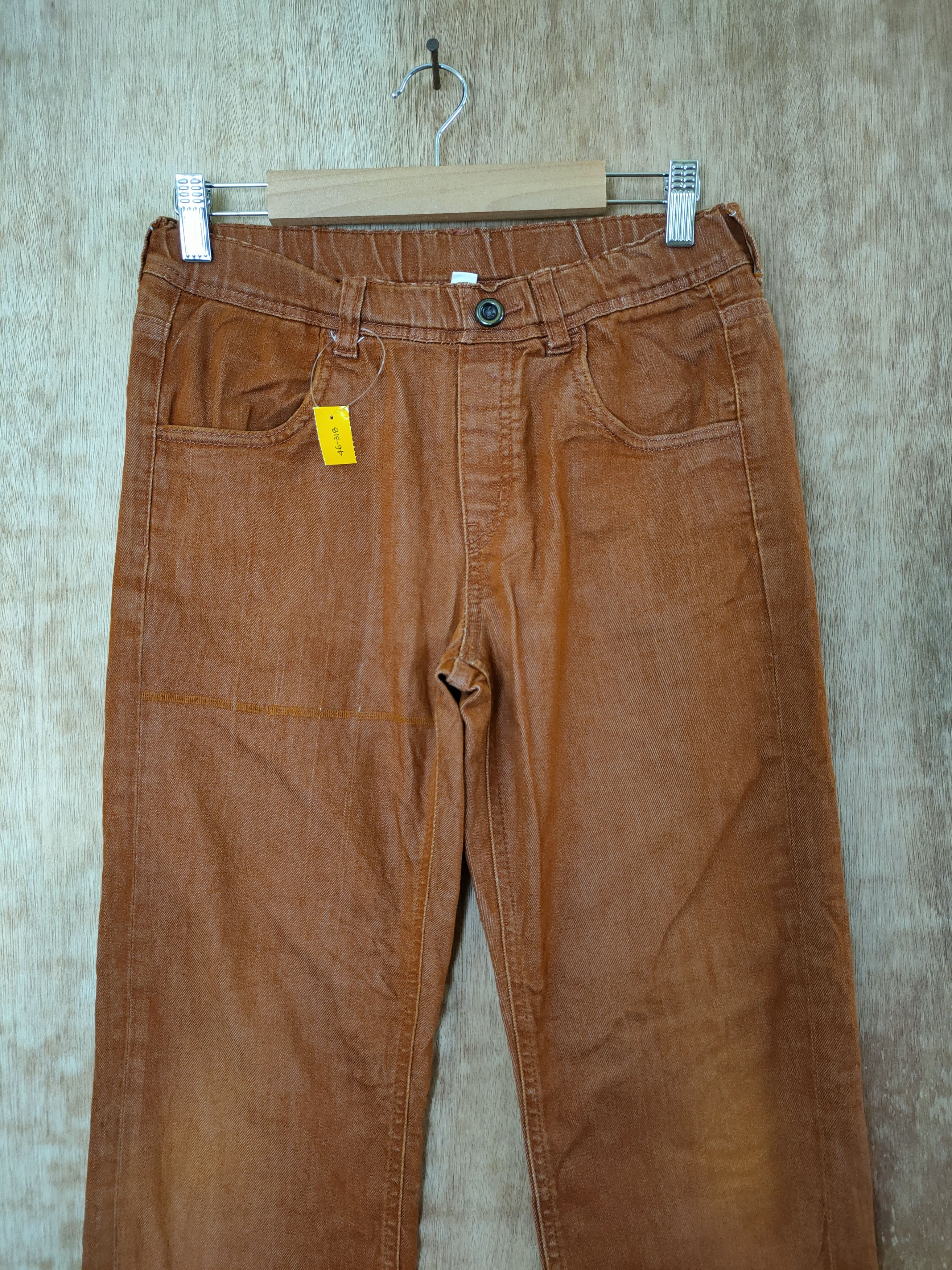 Japanese Brand DL Uniqlo brown vintage streetwear cargo pants #46-318 Size 25" / US 0 / IT 36 - 3 Thumbnail