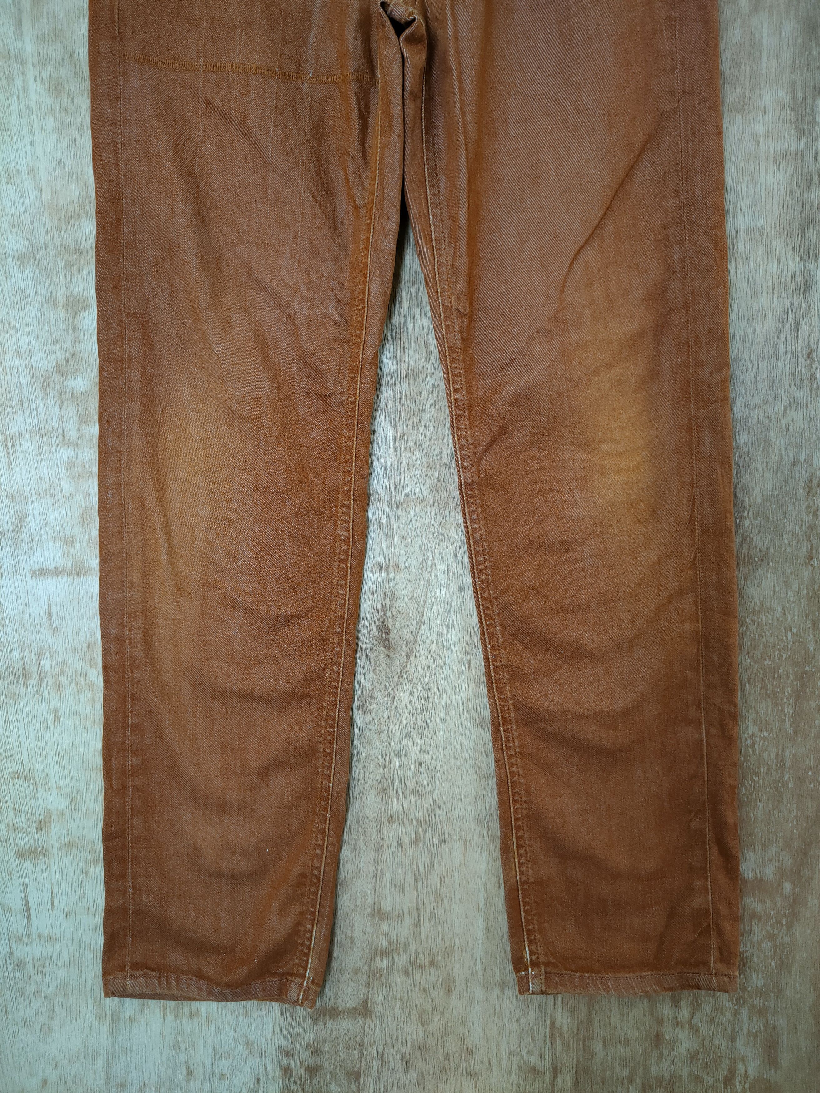 Japanese Brand DL Uniqlo brown vintage streetwear cargo pants #46-318 Size 25" / US 0 / IT 36 - 2 Thumbnail