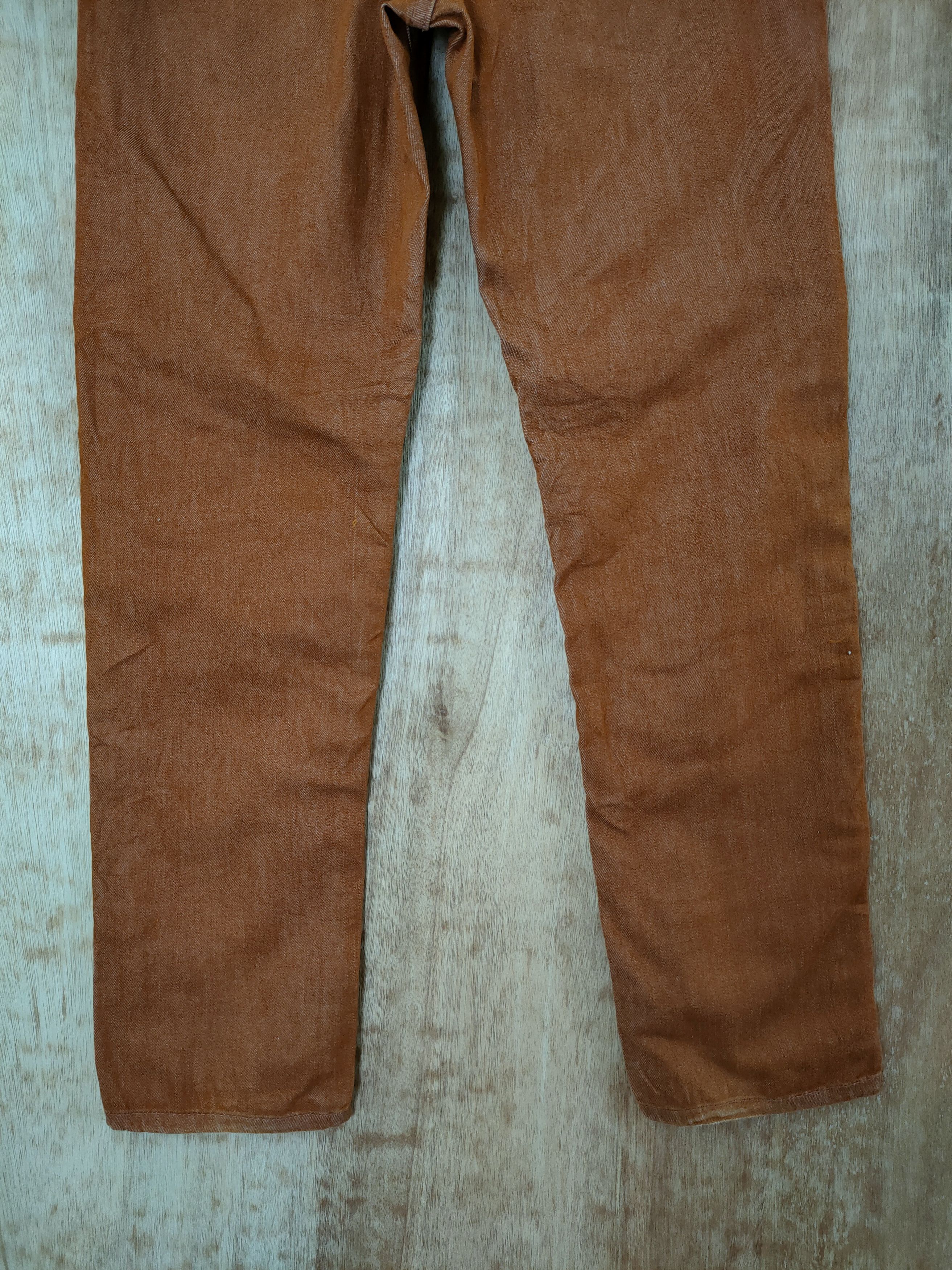 Japanese Brand DL Uniqlo brown vintage streetwear cargo pants #46-318 Size 25" / US 0 / IT 36 - 6 Thumbnail
