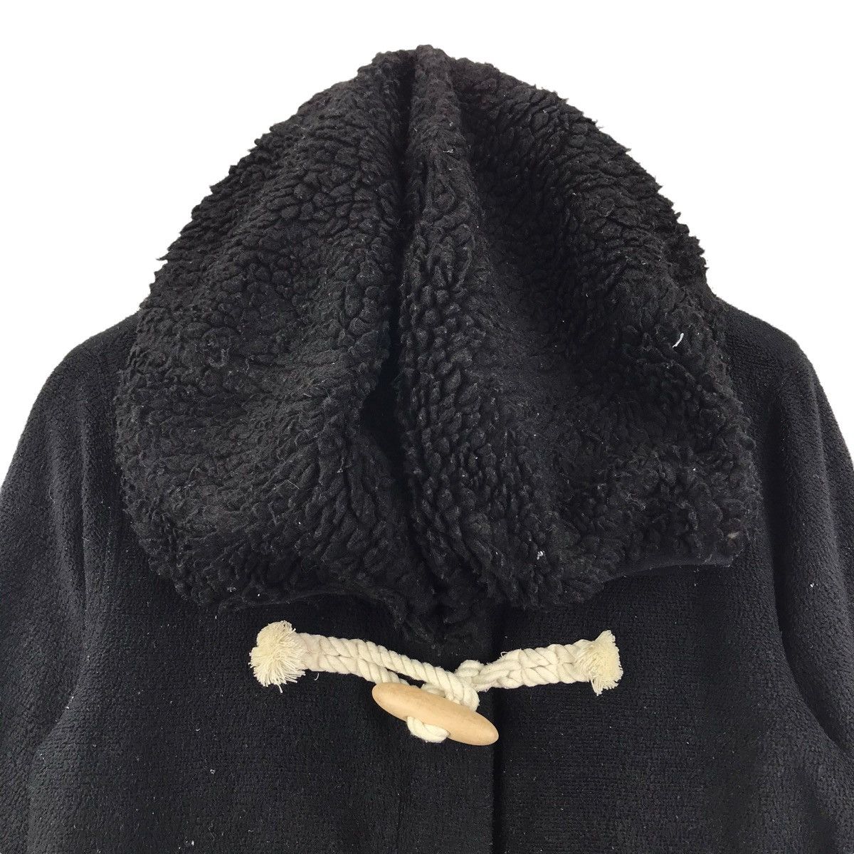 mercibeaucoup MERCIBEAUCOUP ISSEY MIYAKE Hooded Wool Duffle Coat Size US S / EU 44-46 / 1 - 2 Thumbnail
