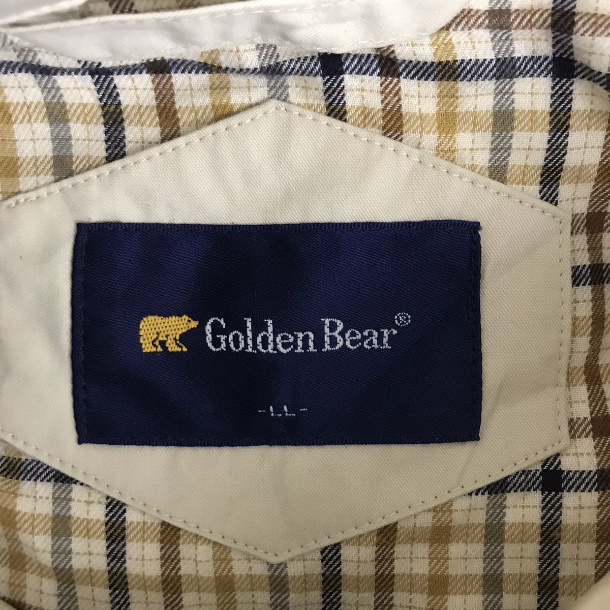 Golden Bear Vintage GOLDEN BEAR Beige Jacket Windbreaker Size US XL / EU 56 / 4 - 4 Thumbnail