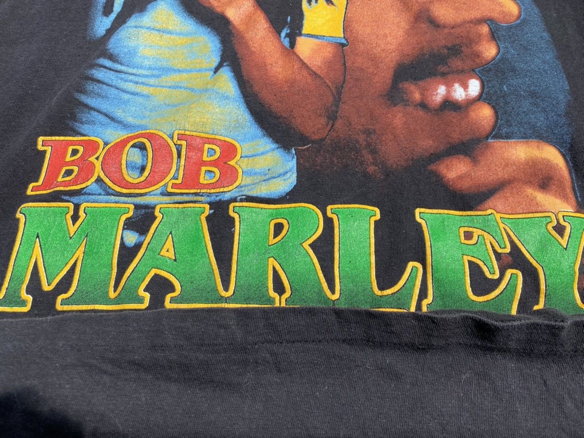 Band Tees RARE👮‍♀️Vintage 90s Bob Marley I Shot The Sheriff Allover Tee Size US L / EU 52-54 / 3 - 7 Thumbnail