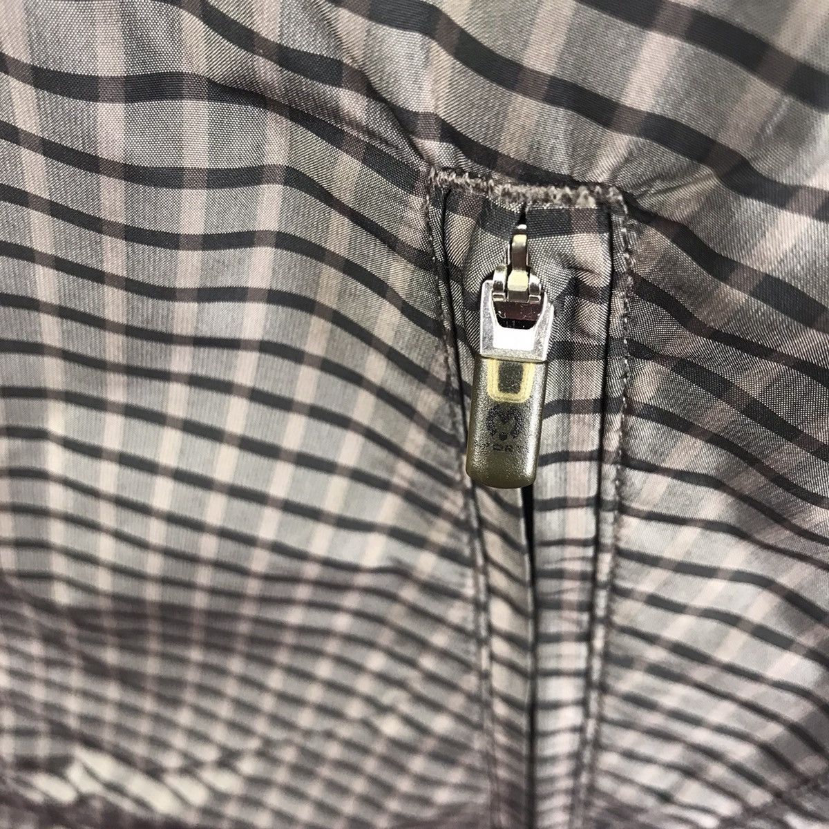 Mila Schon MILA SCHON Sports Italian Designer Check Grey Bomber Jacket Size US L / EU 52-54 / 3 - 3 Thumbnail
