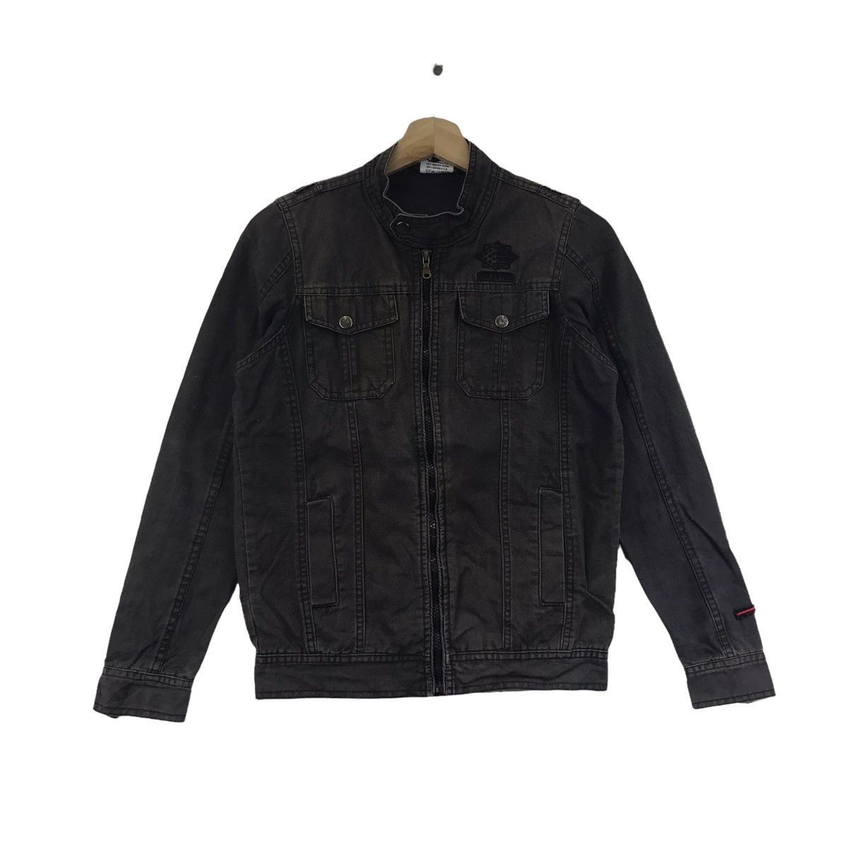 Vintage Vintage FUBU THE COLLECTION Black Jeans Denim Jacket Size US M / EU 48-50 / 2 - 1 Thumbnail