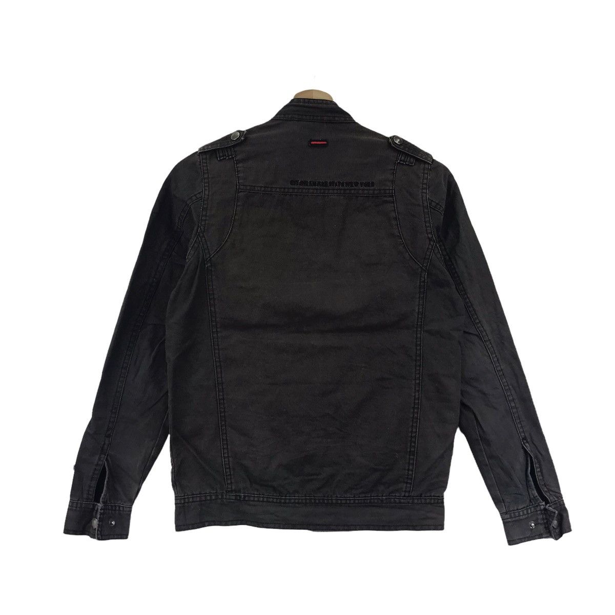 Vintage Vintage FUBU THE COLLECTION Black Jeans Denim Jacket Size US M / EU 48-50 / 2 - 7 Thumbnail
